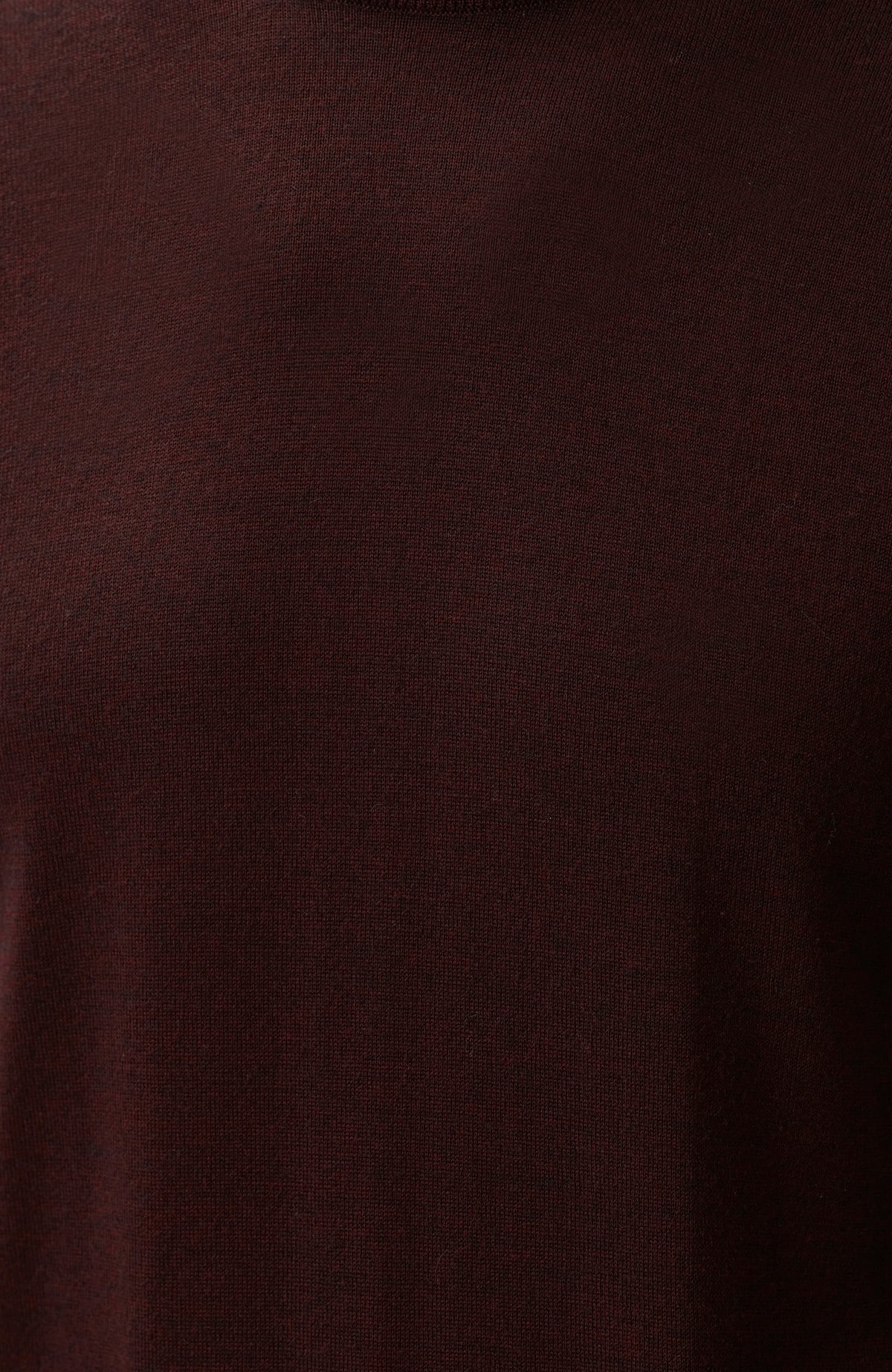 MEN'S Bordo YarÄ±m BalÄ±kÃ§Ä± YÃ¼n KarÄ±ÅŸÄ±mlÄ± Triko Kazak