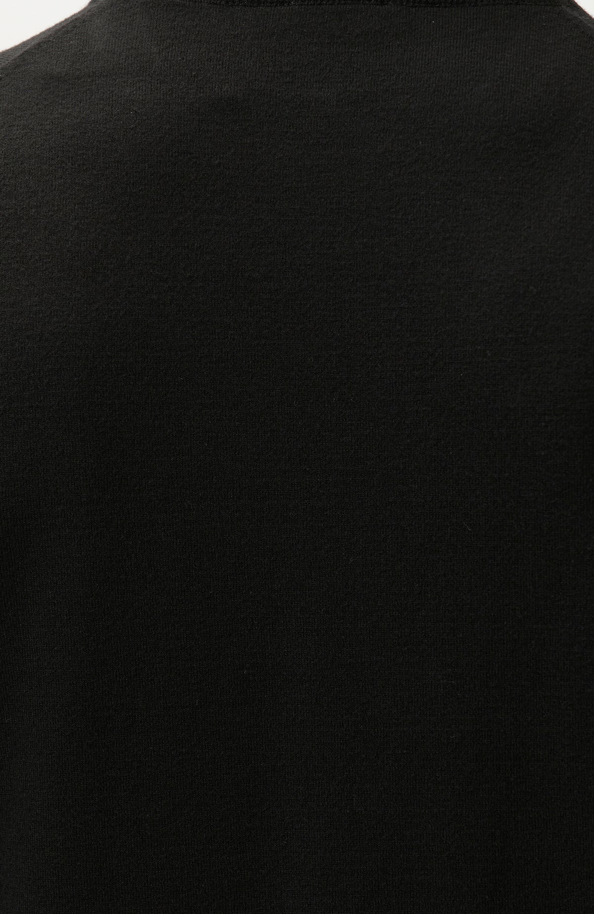 MEN'S Black Basic Knit Sweater