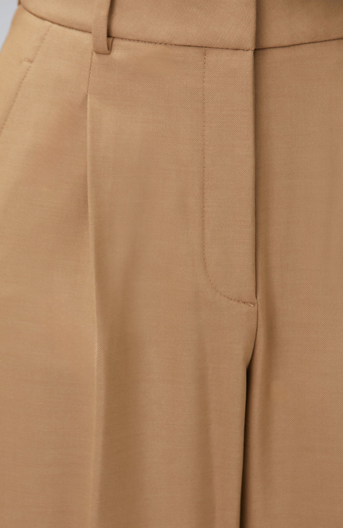 WOMEN'S Camel Pileli Pantolon