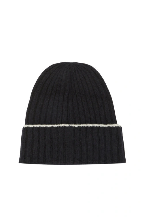 MEN'S WOOL-LINE STRIPED BEANIE