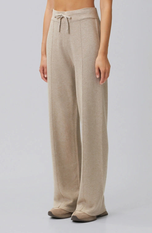 WOMEN'S Ribbed waistband detail knitted tracksuit