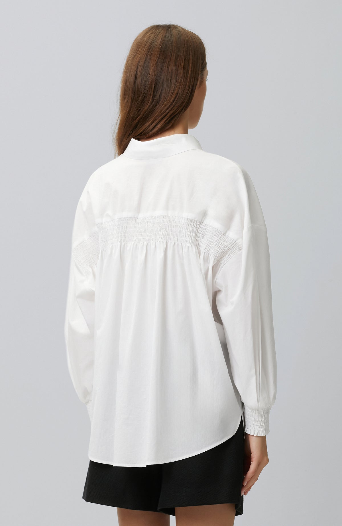 WOMEN'S Off White Gipe Detailed Shirt