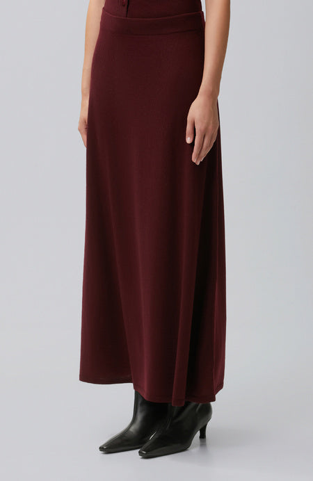 WOMEN'S Wool Knit Skirt