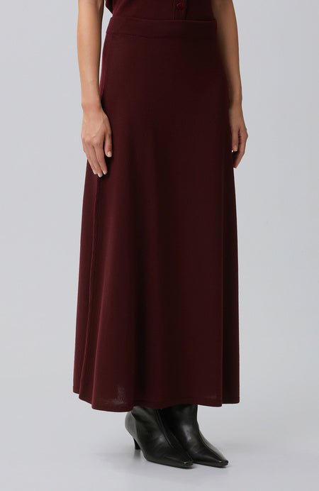 WOMEN'S Wool Knit Skirt