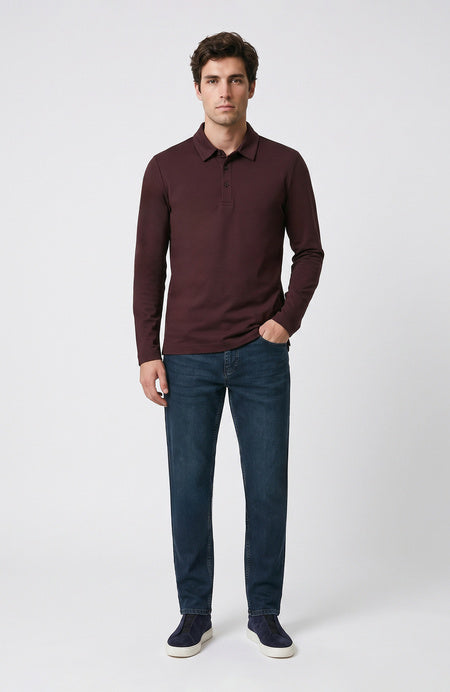 MEN'S Polo collar interlock t-shirt