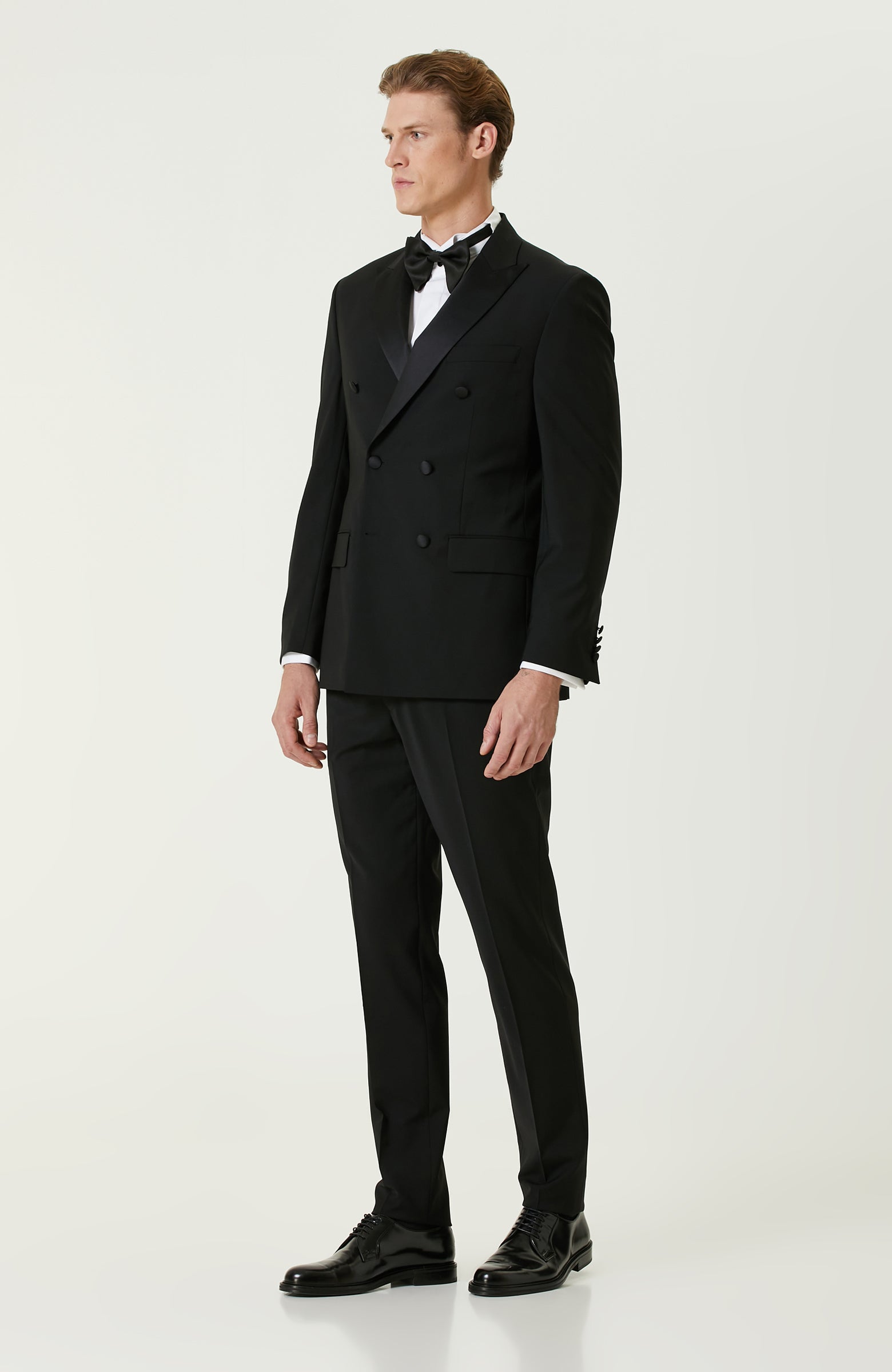 MEN'S White Tuxedo Shirt