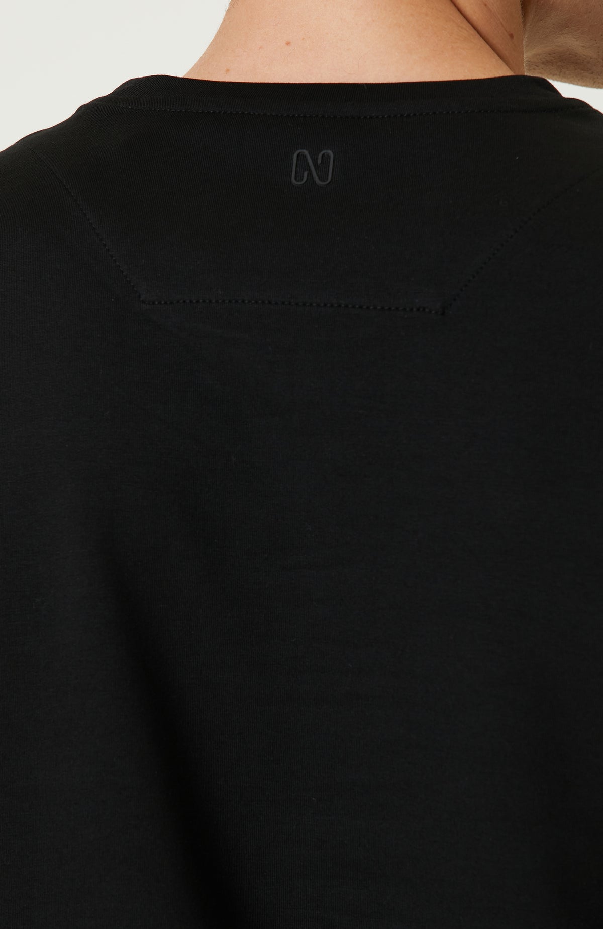 MEN'S N-Tech Black Basic T-Shirt