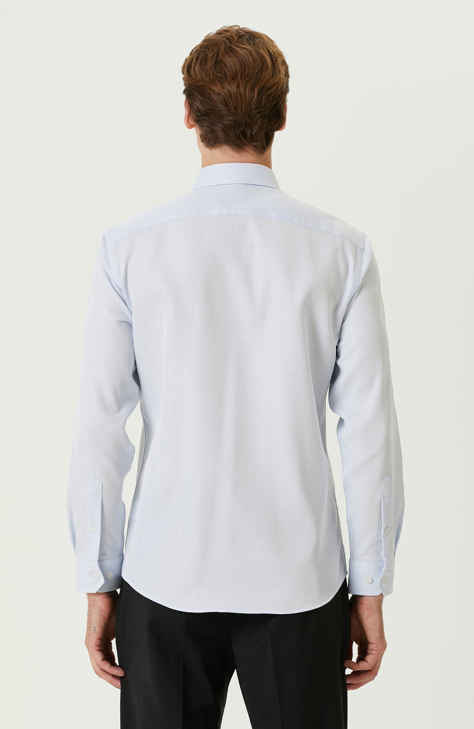 MEN'S Light Blue Non-Iron Shirt