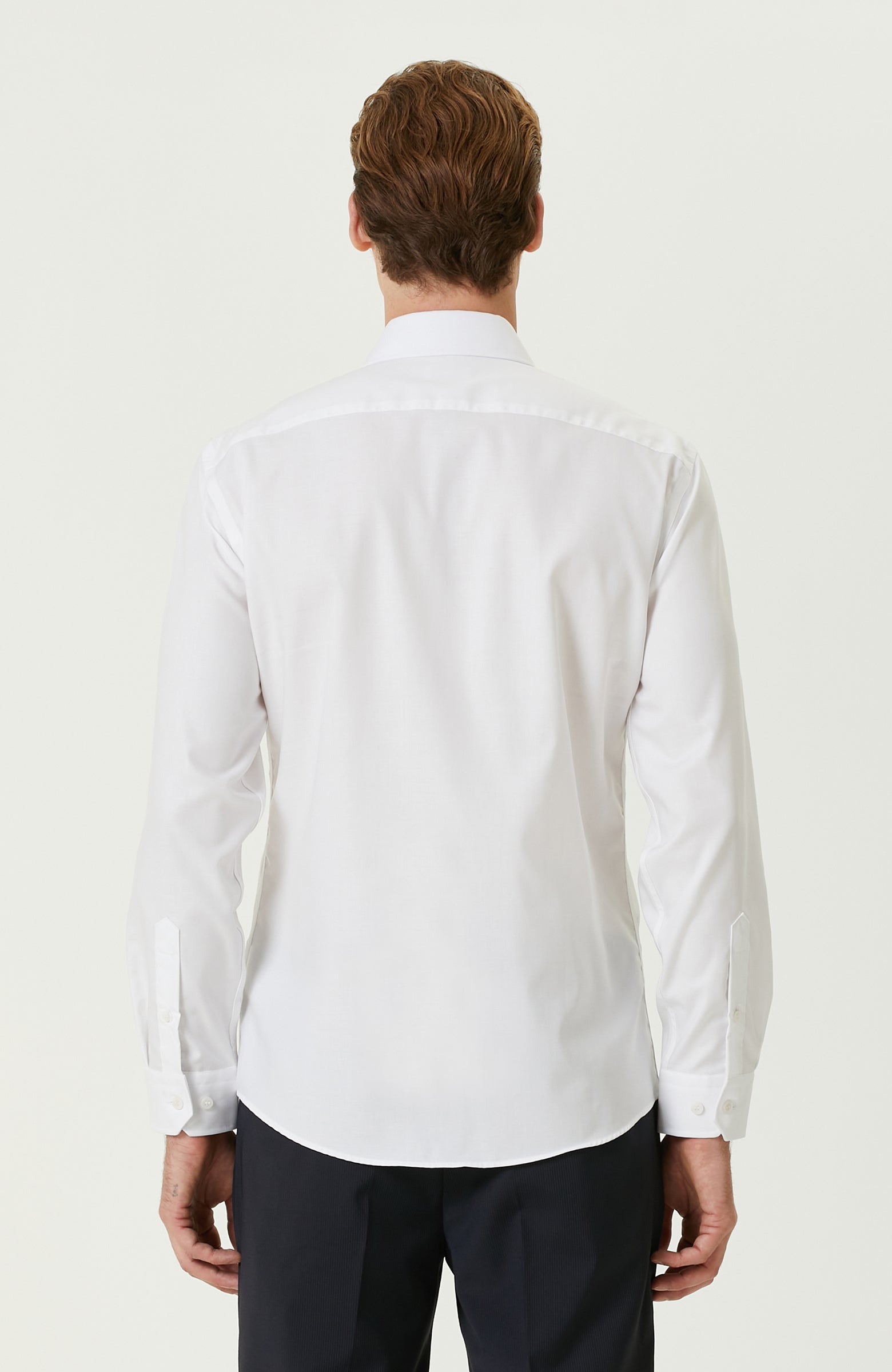 MEN'S White Non-Iron Shirt