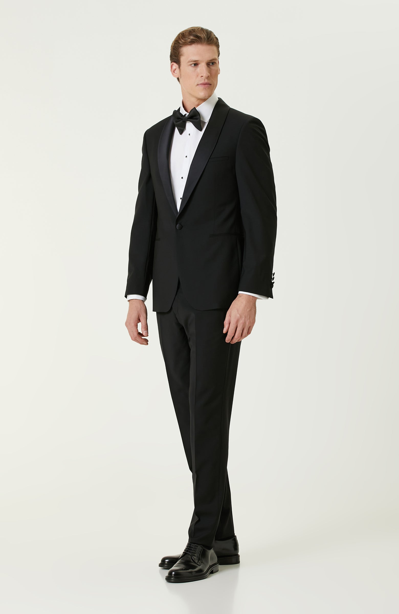 MEN'S White Tuxedo Shirt