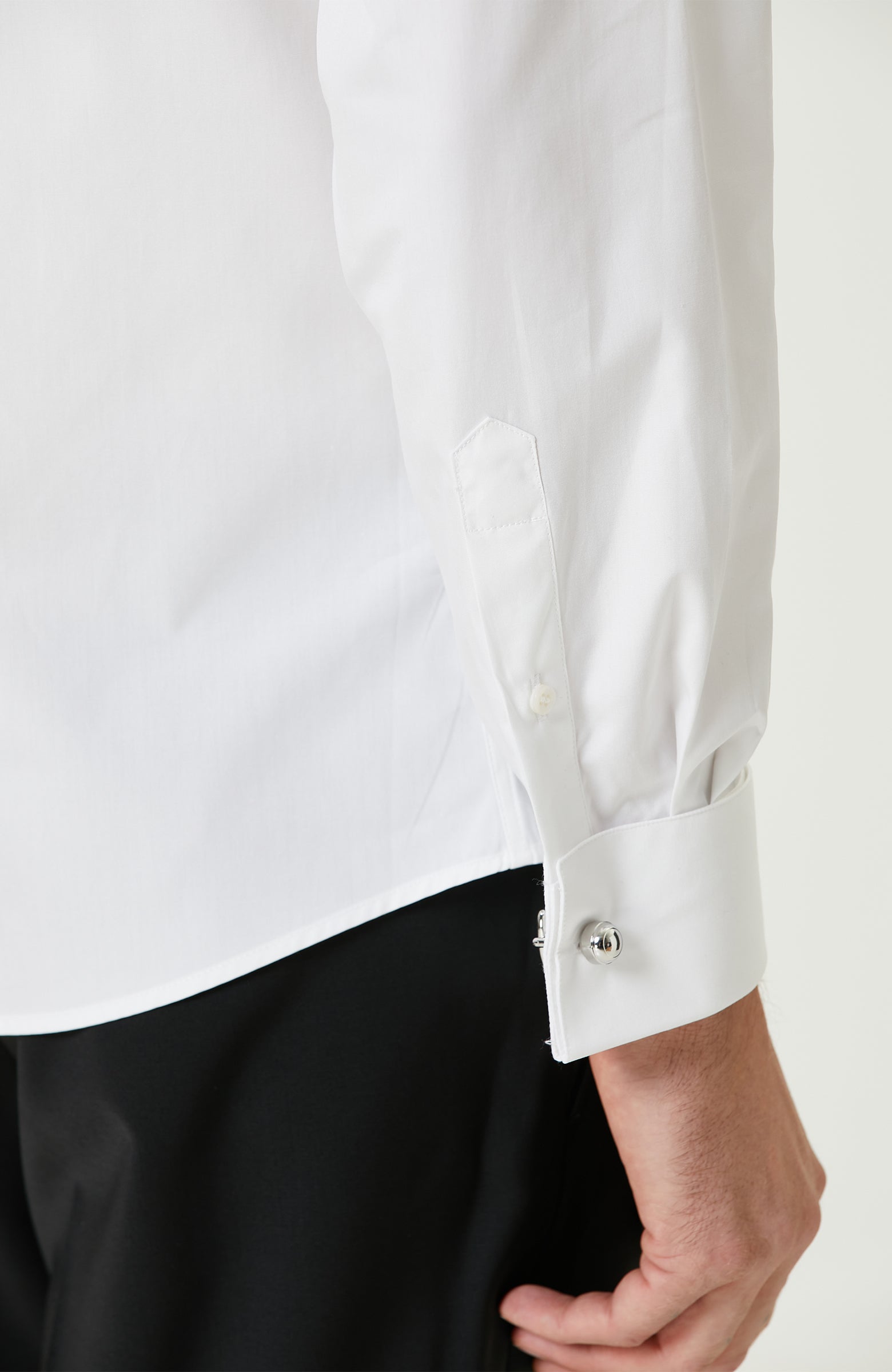 MEN'S White Tuxedo Shirt