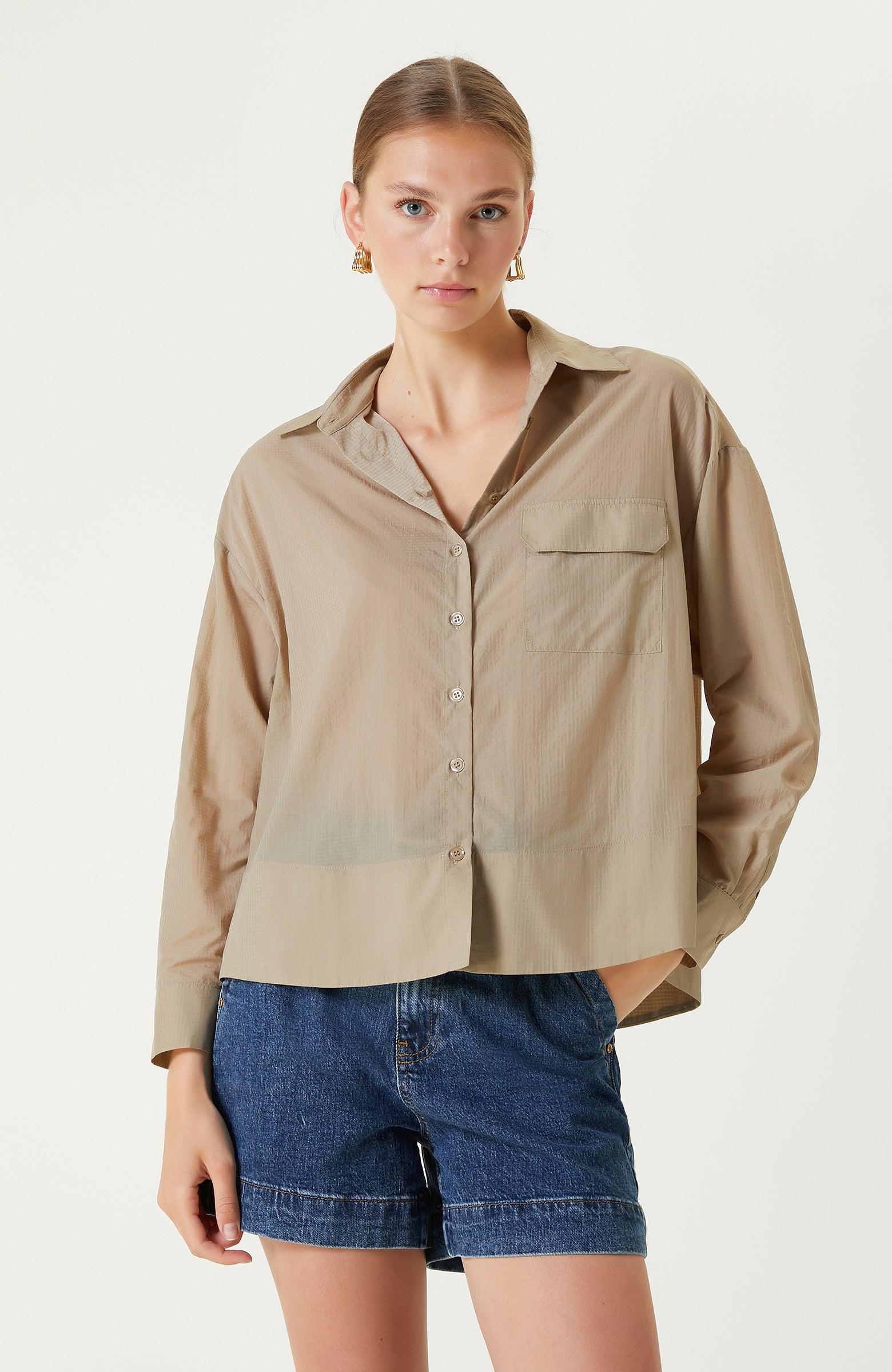WOMEN'S Beige Shirt