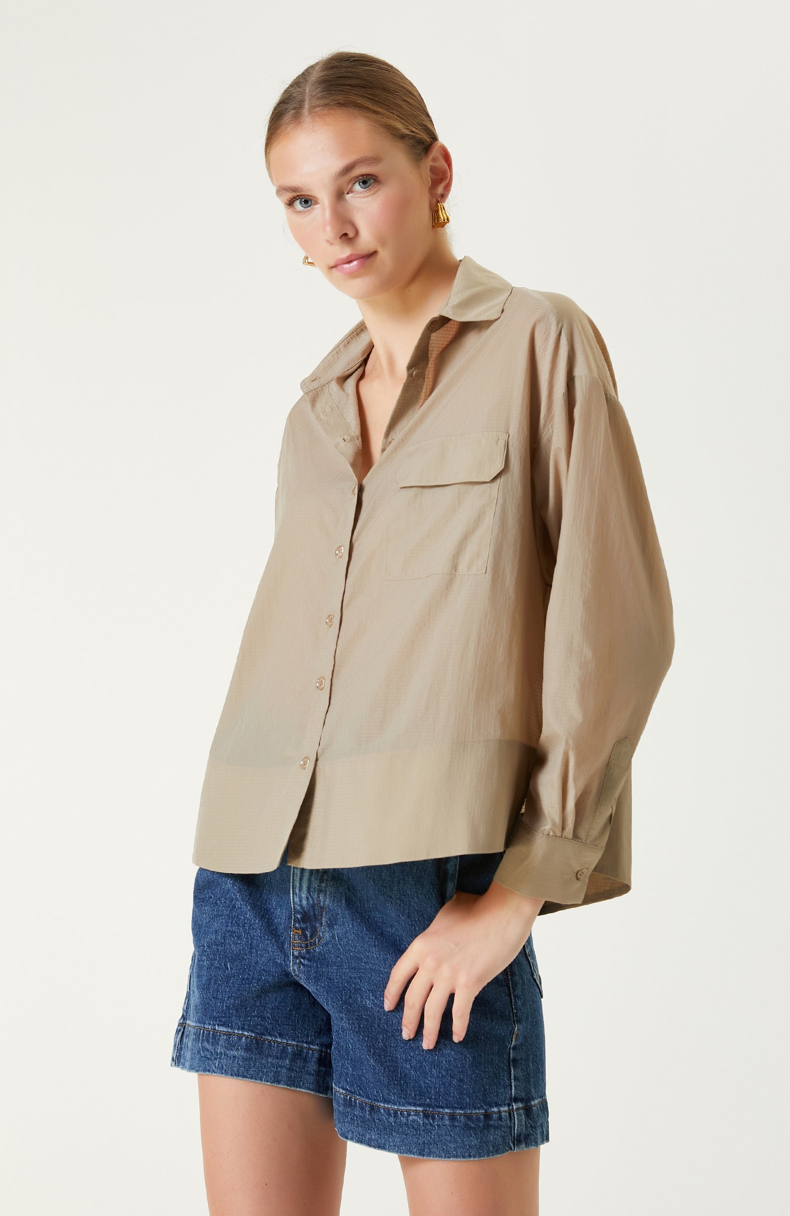WOMEN'S Beige Shirt