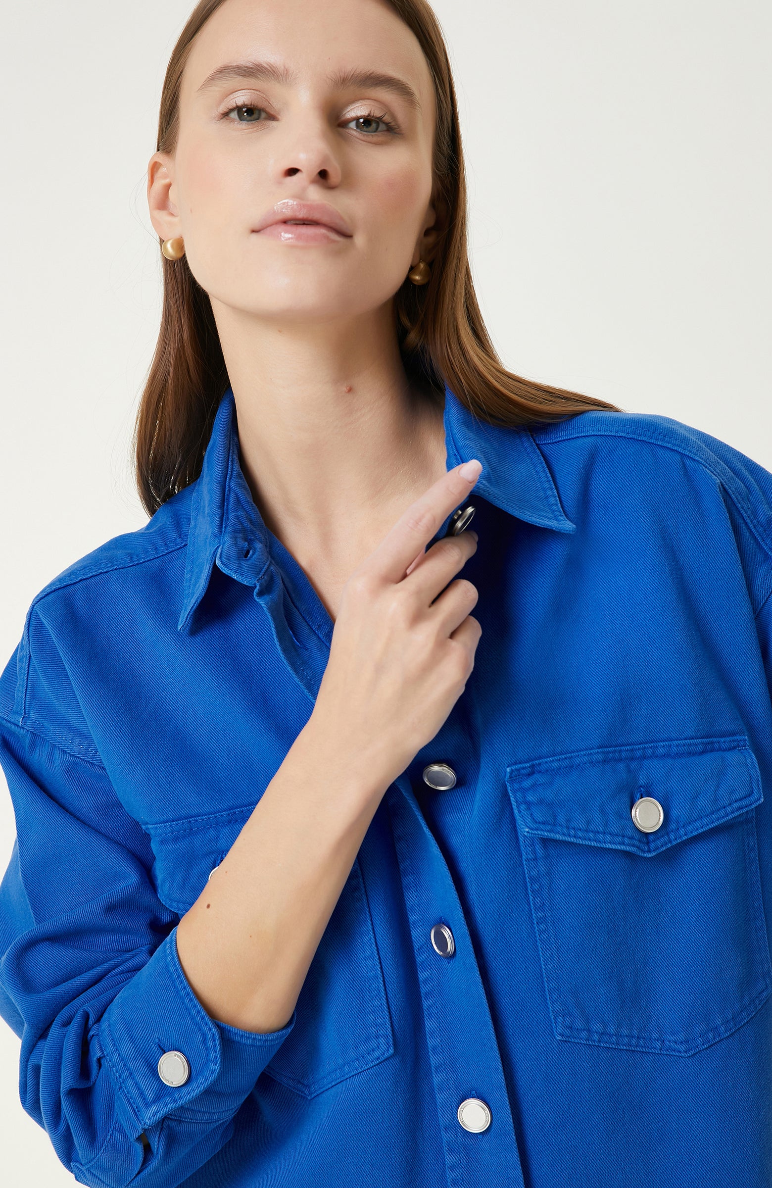 WOMEN'S DENIM SHIRT – Network Jordan