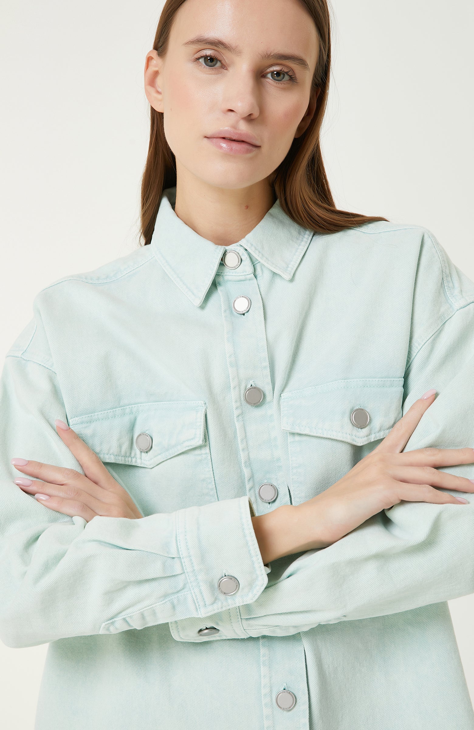 WOMEN'S DENIM SHIRT