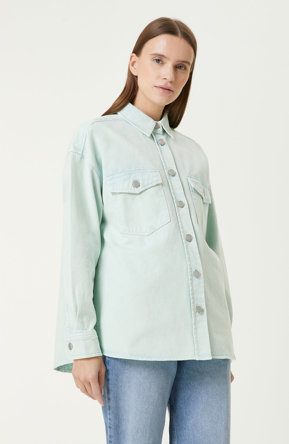 WOMEN'S DENIM SHIRT