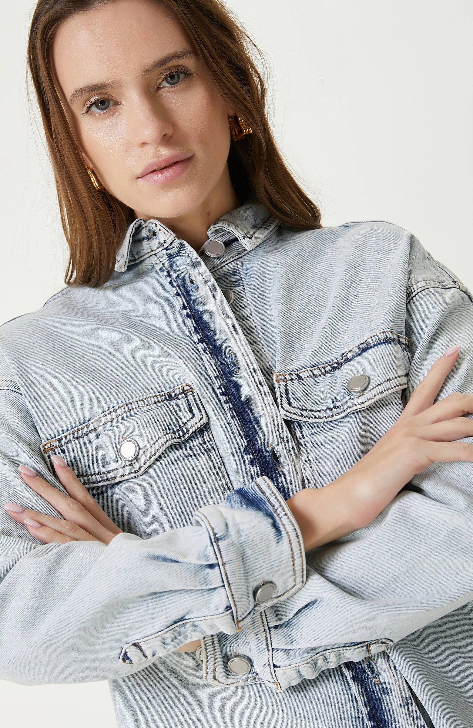 WOMEN'S DENIM SHIRT