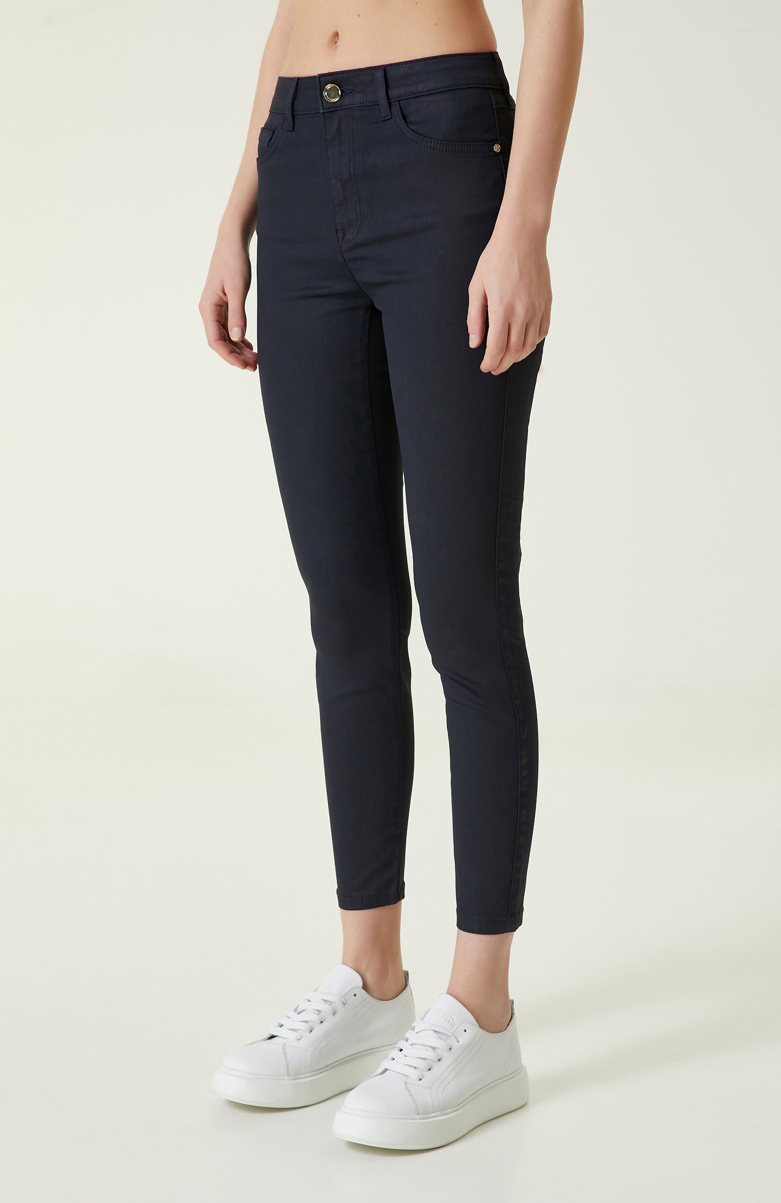 WOMEN'S Navy Blue Denim Pants