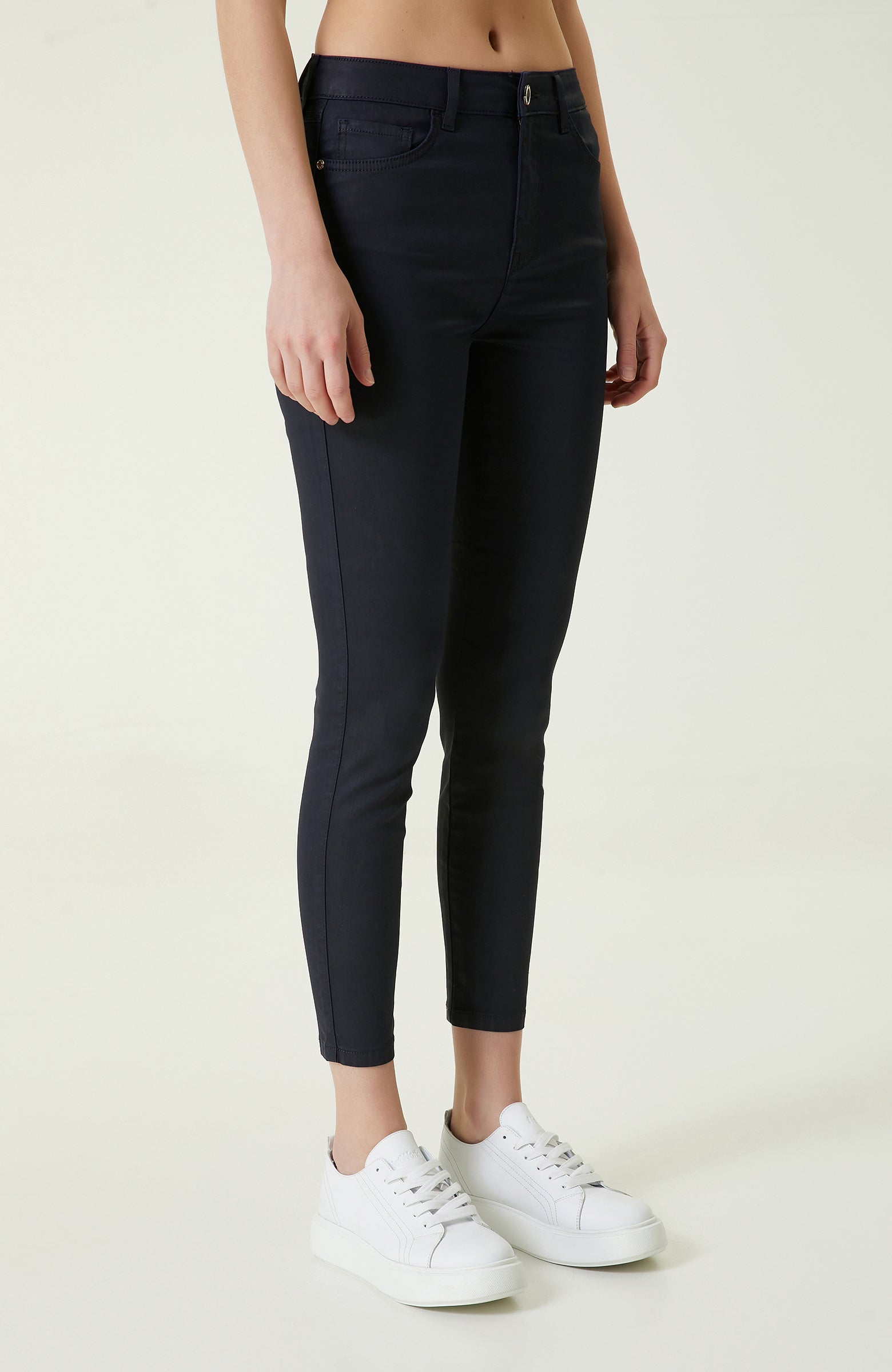 WOMEN'S Navy Blue Denim Pants