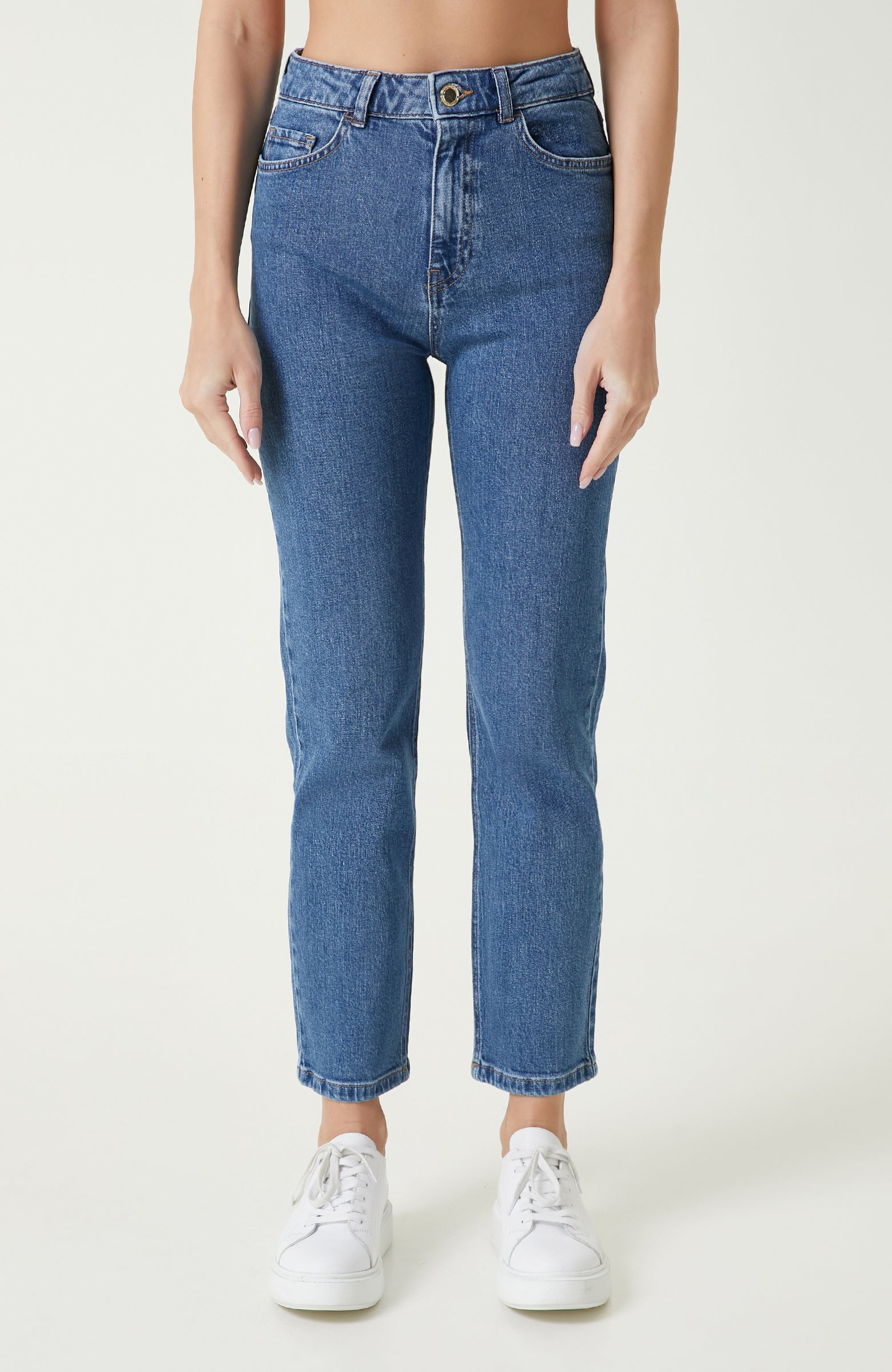 WOMEN'S Open indigo Denim Pants