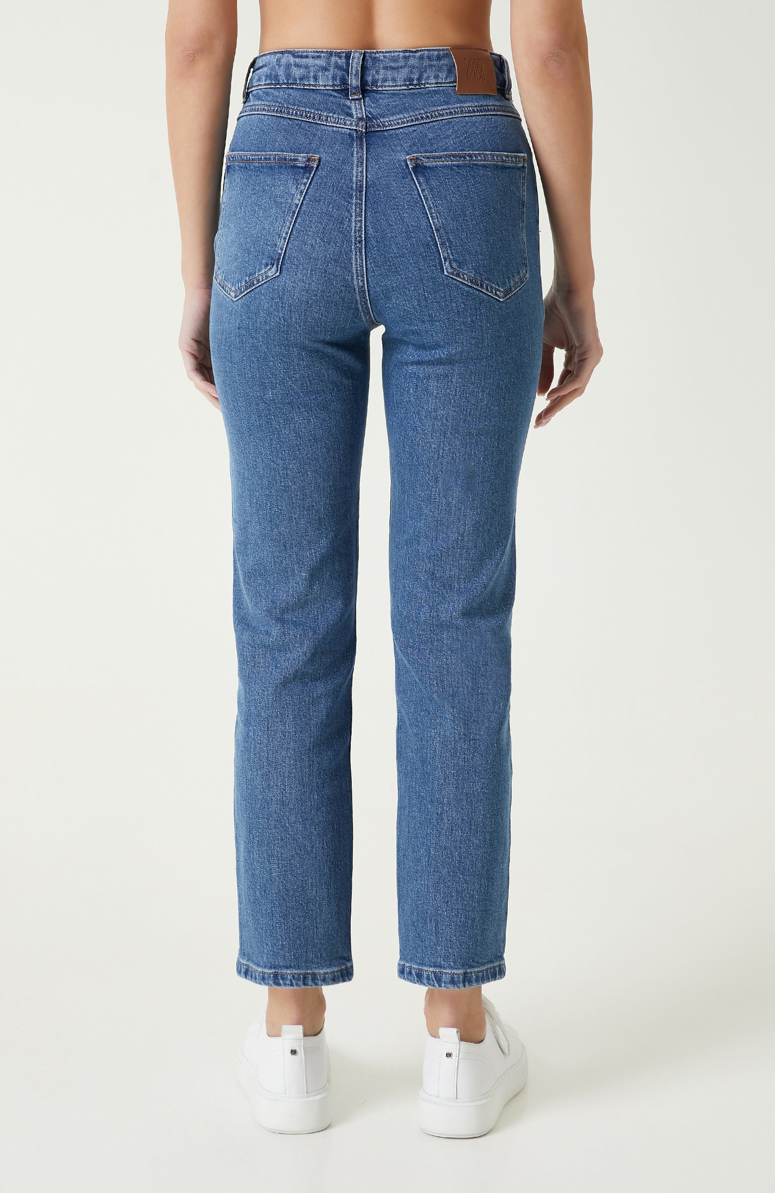 WOMEN'S Open indigo Denim Pants