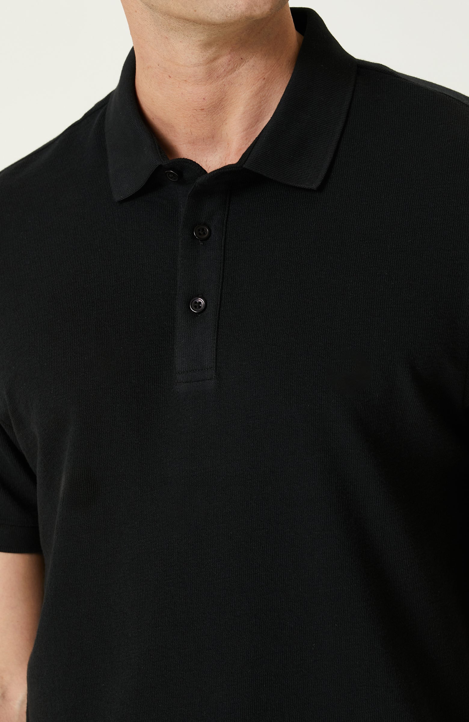 MEN'S Black Polo T-Shirt