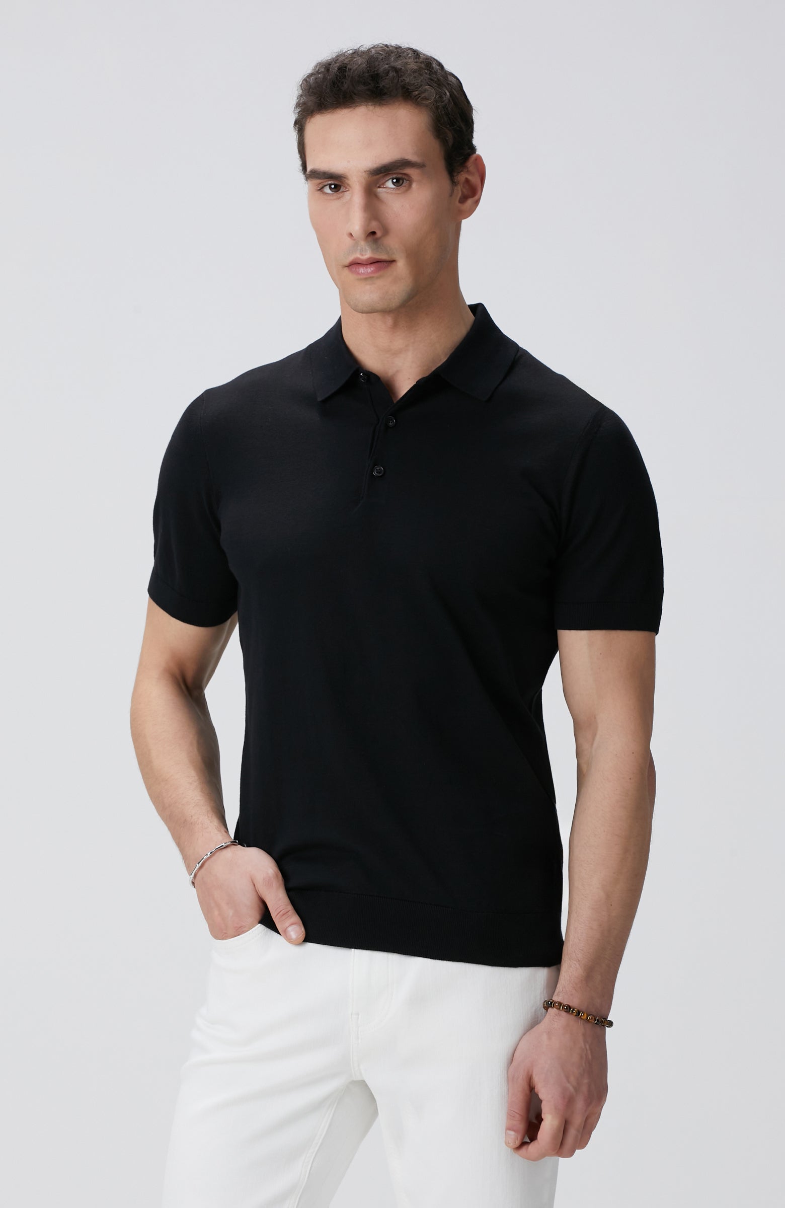 MEN'S Black Knit Sweater