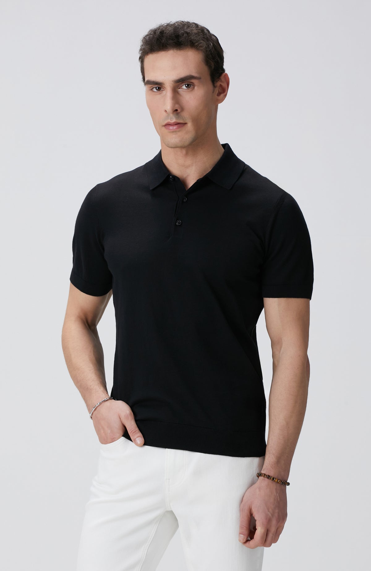 MEN'S Black Knit Sweater