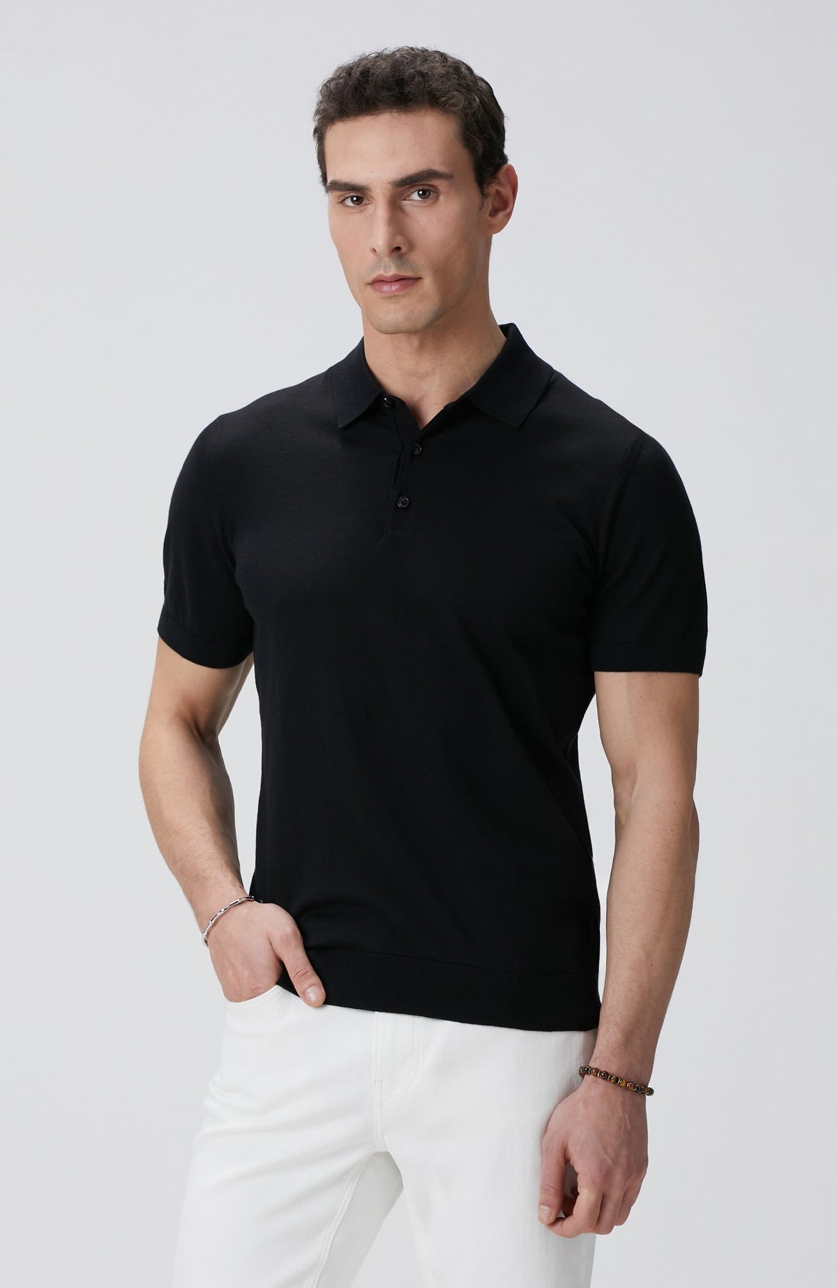 MEN'S Black Knit Sweater