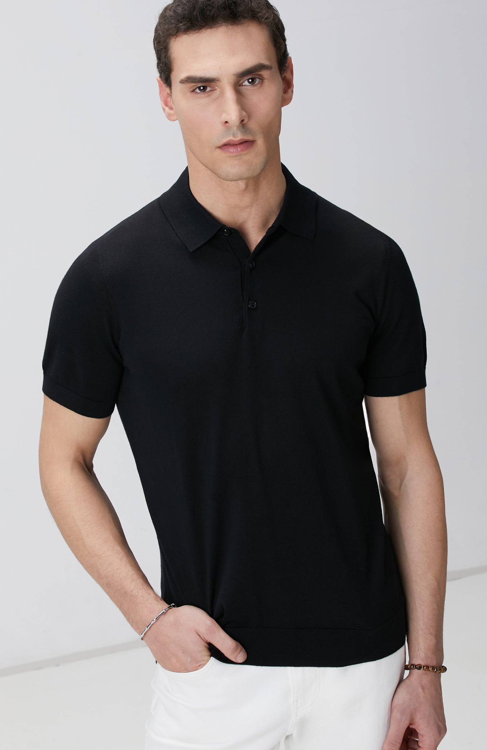 MEN'S Black Knit Sweater