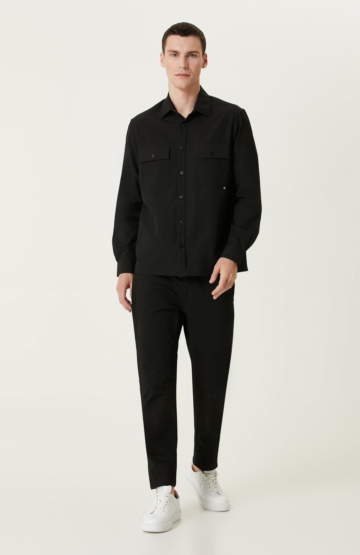 MEN'S N Tech Black Shirt
