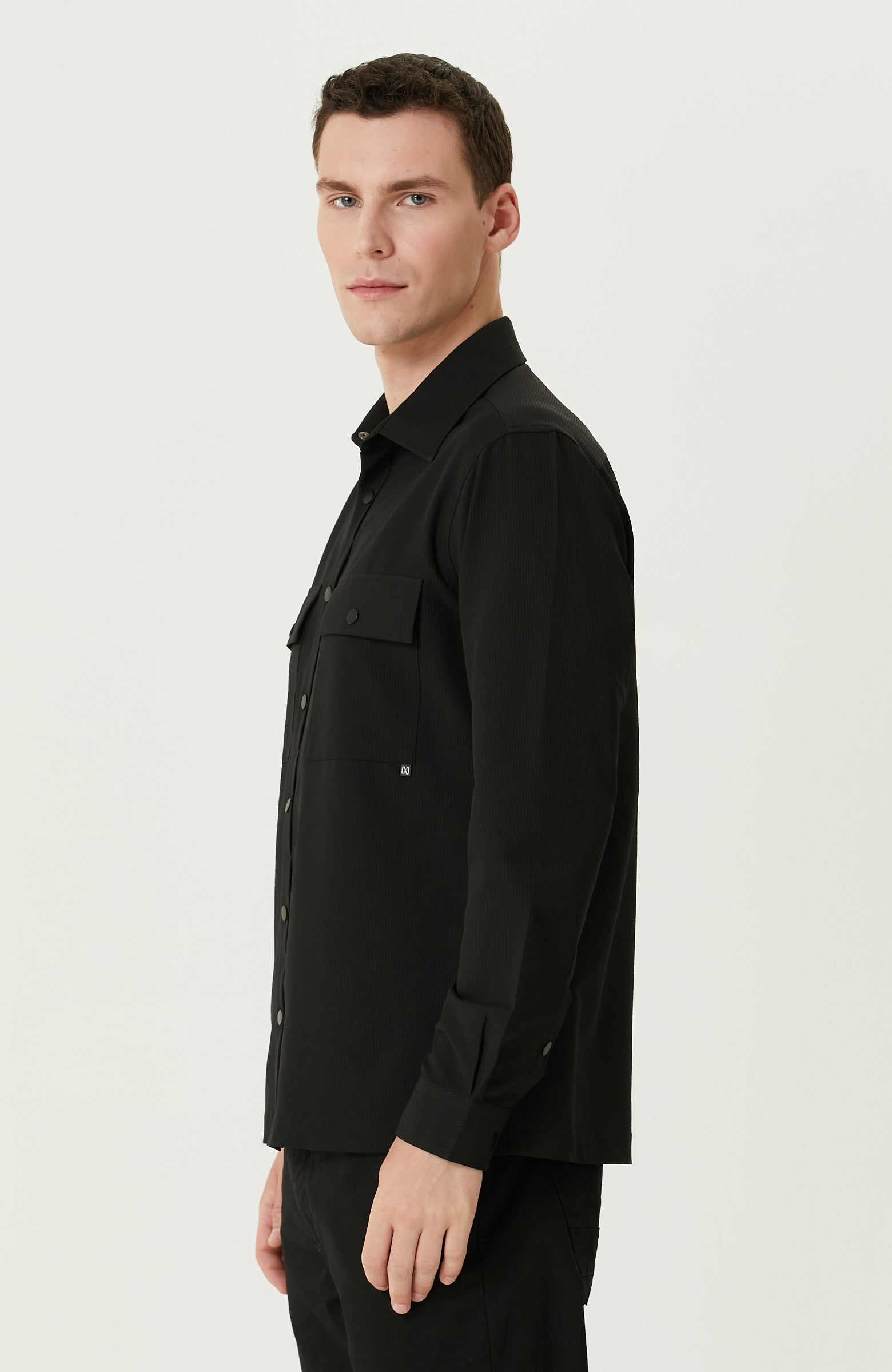 MEN'S N Tech Black Shirt
