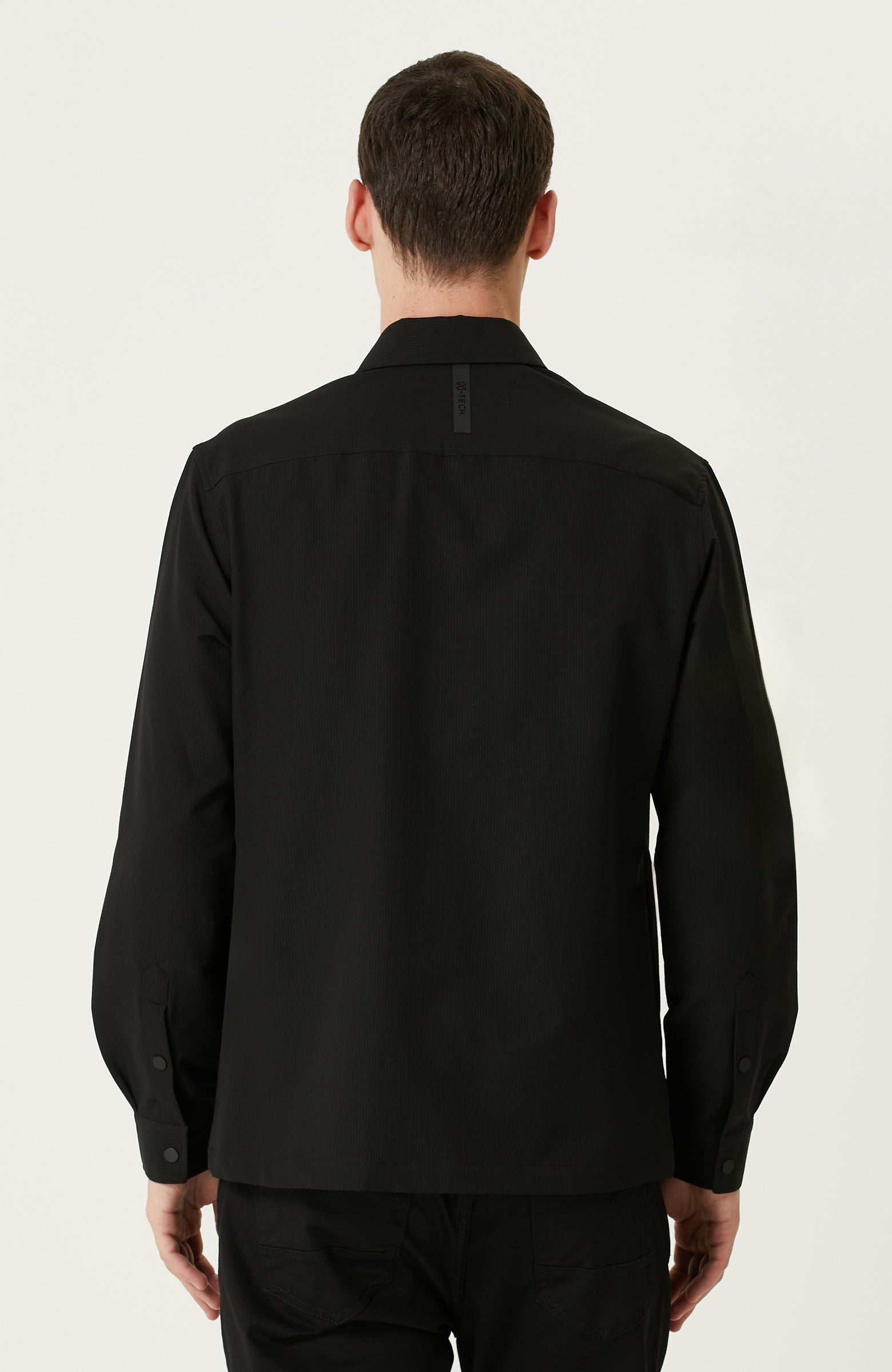 MEN'S N Tech Black Shirt