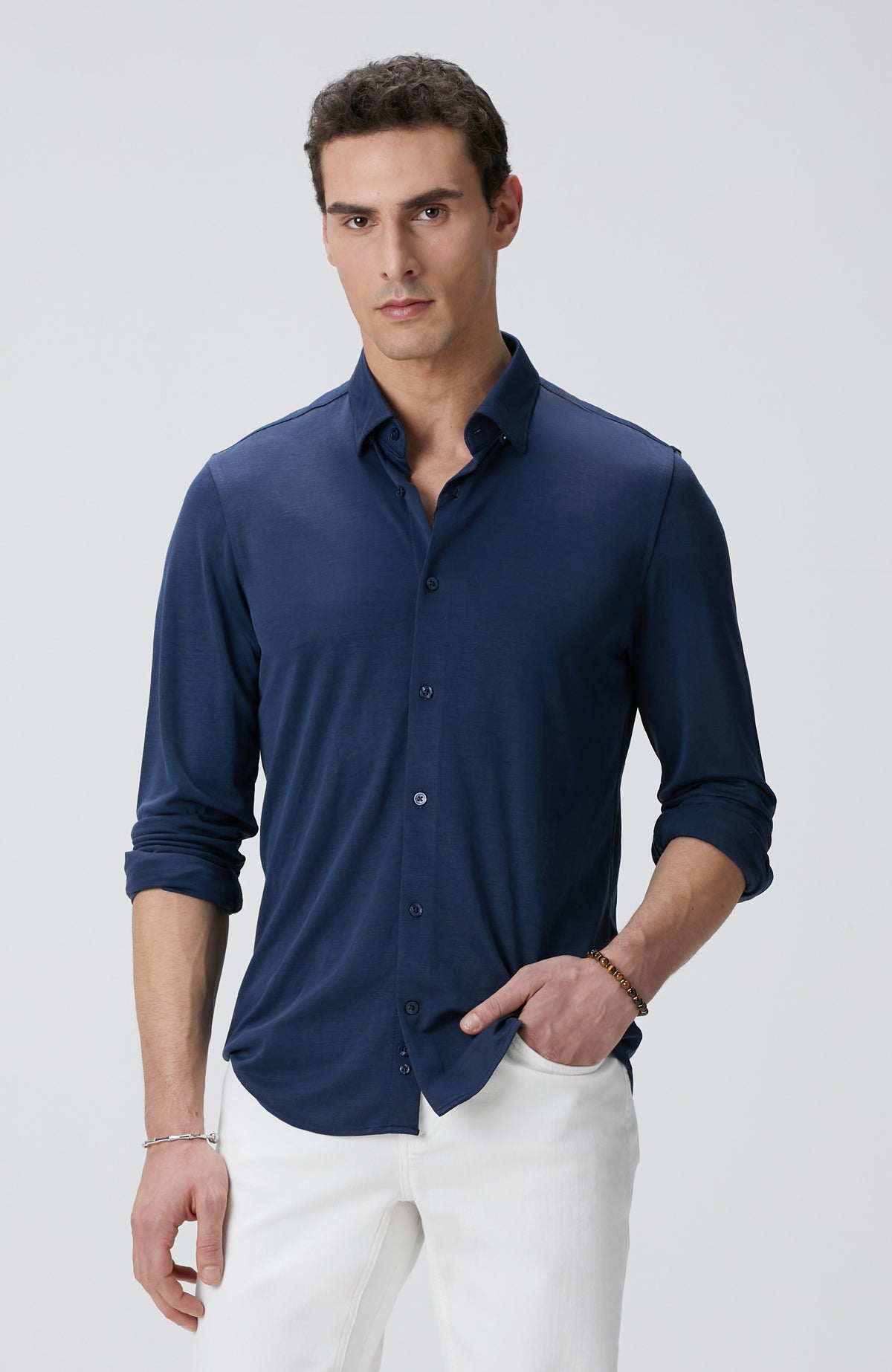 MEN'S Navy Blue Shirt