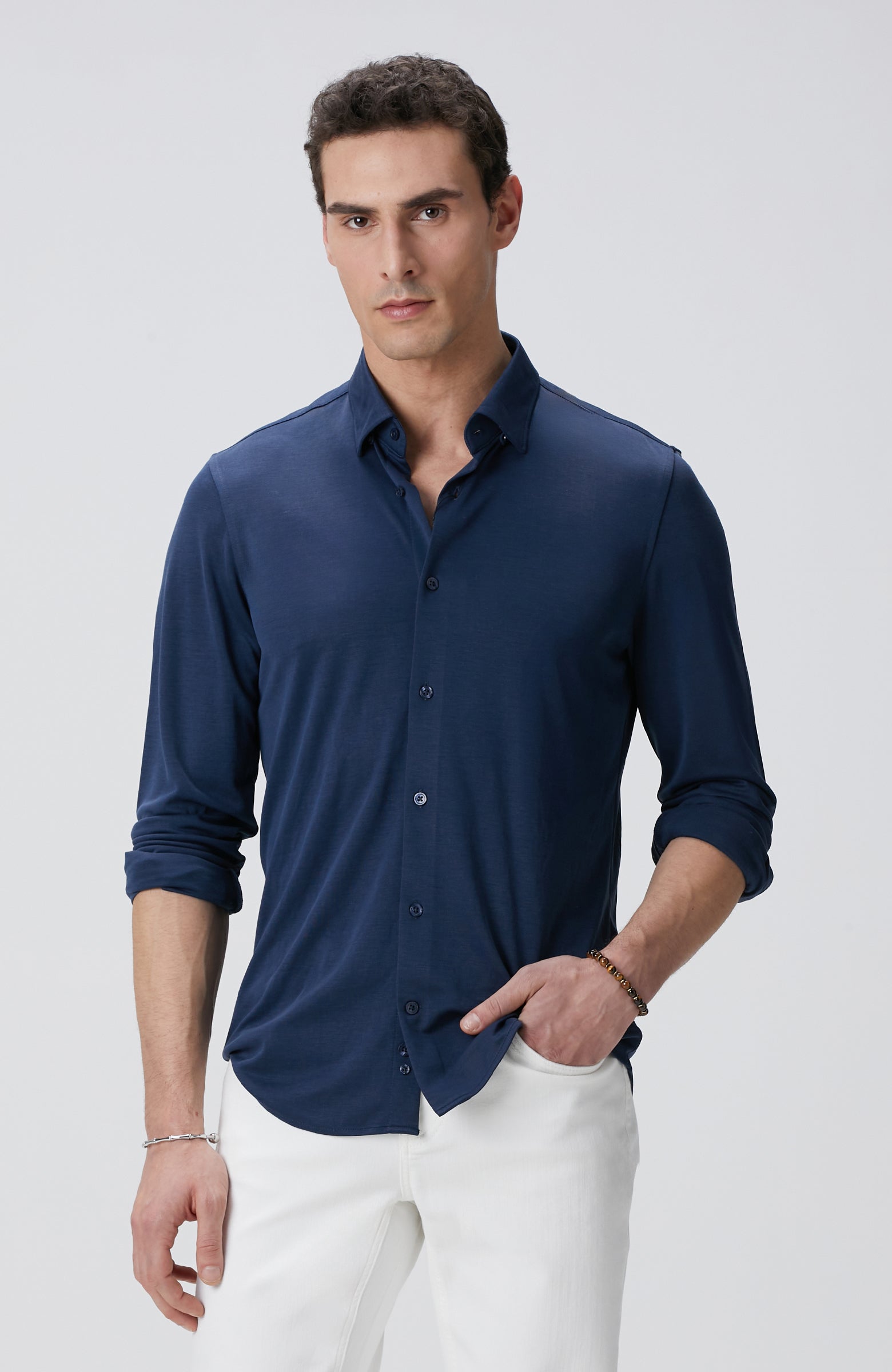 MEN'S Navy Blue Shirt