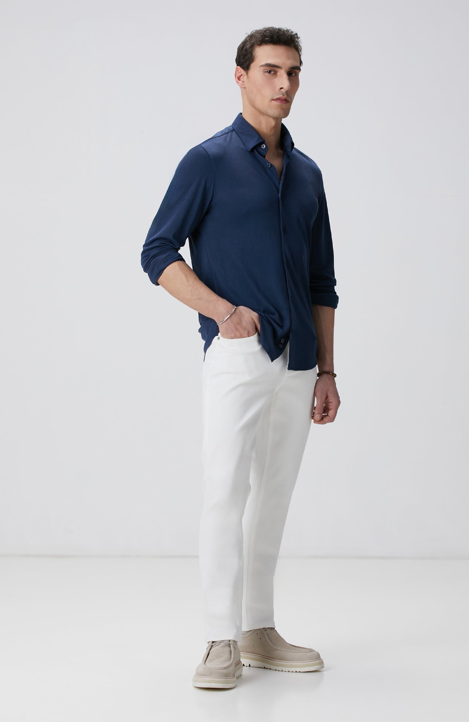 MEN'S Navy Blue Shirt