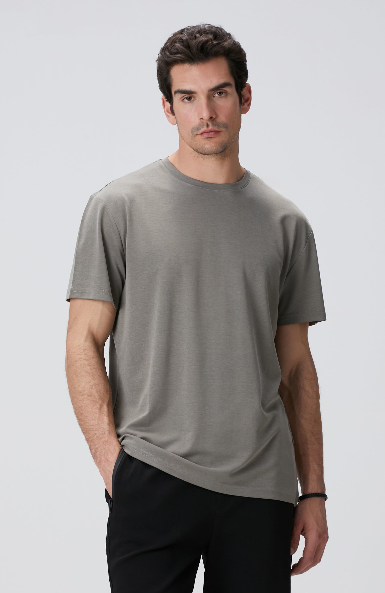 MEN'S Khaki Basic Shirt