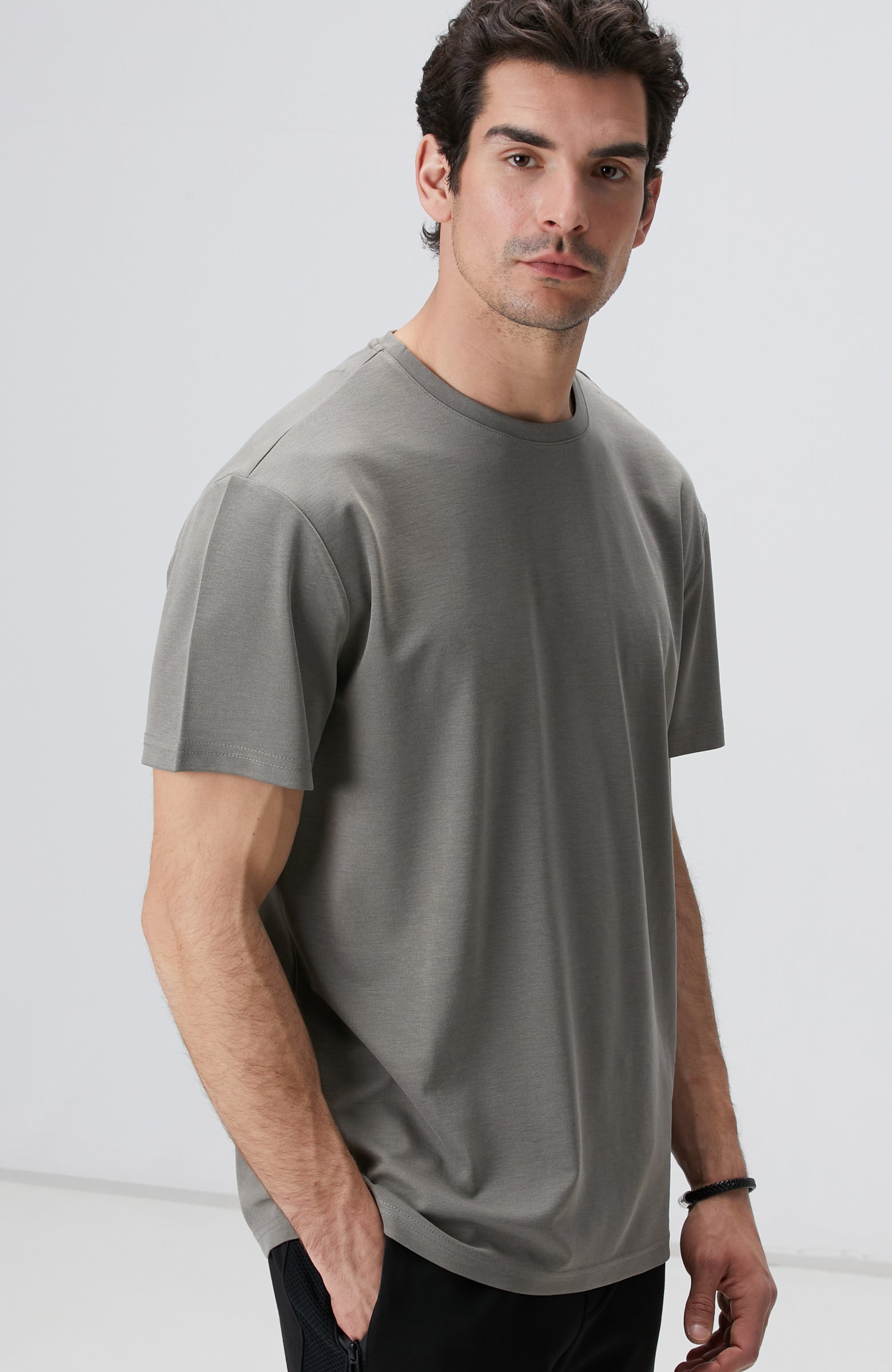 MEN'S Khaki Basic Shirt