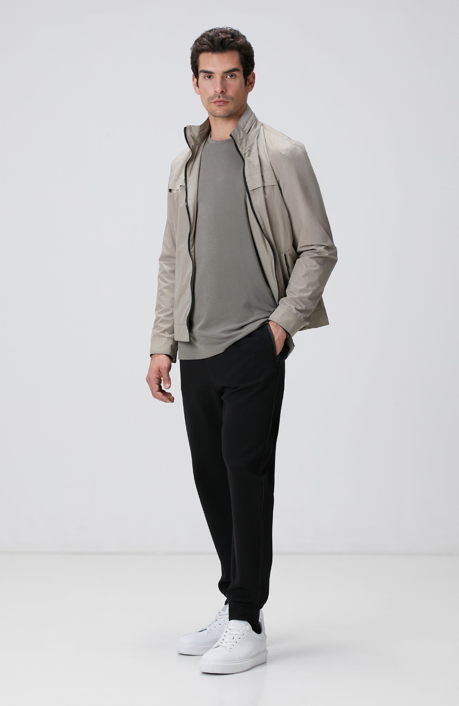 MEN'S Khaki Basic Shirt