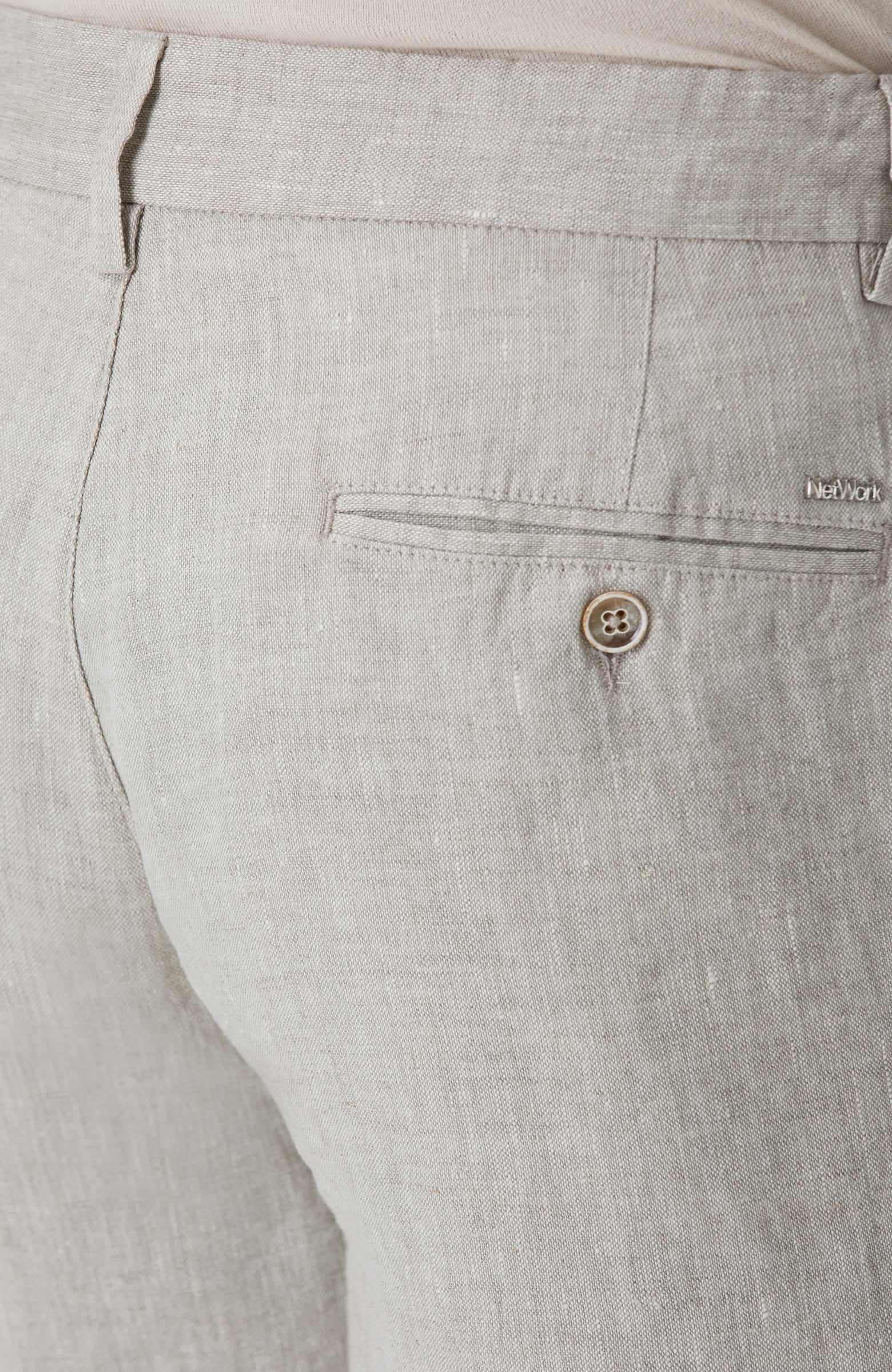 MEN'S Natural Linen Shorts