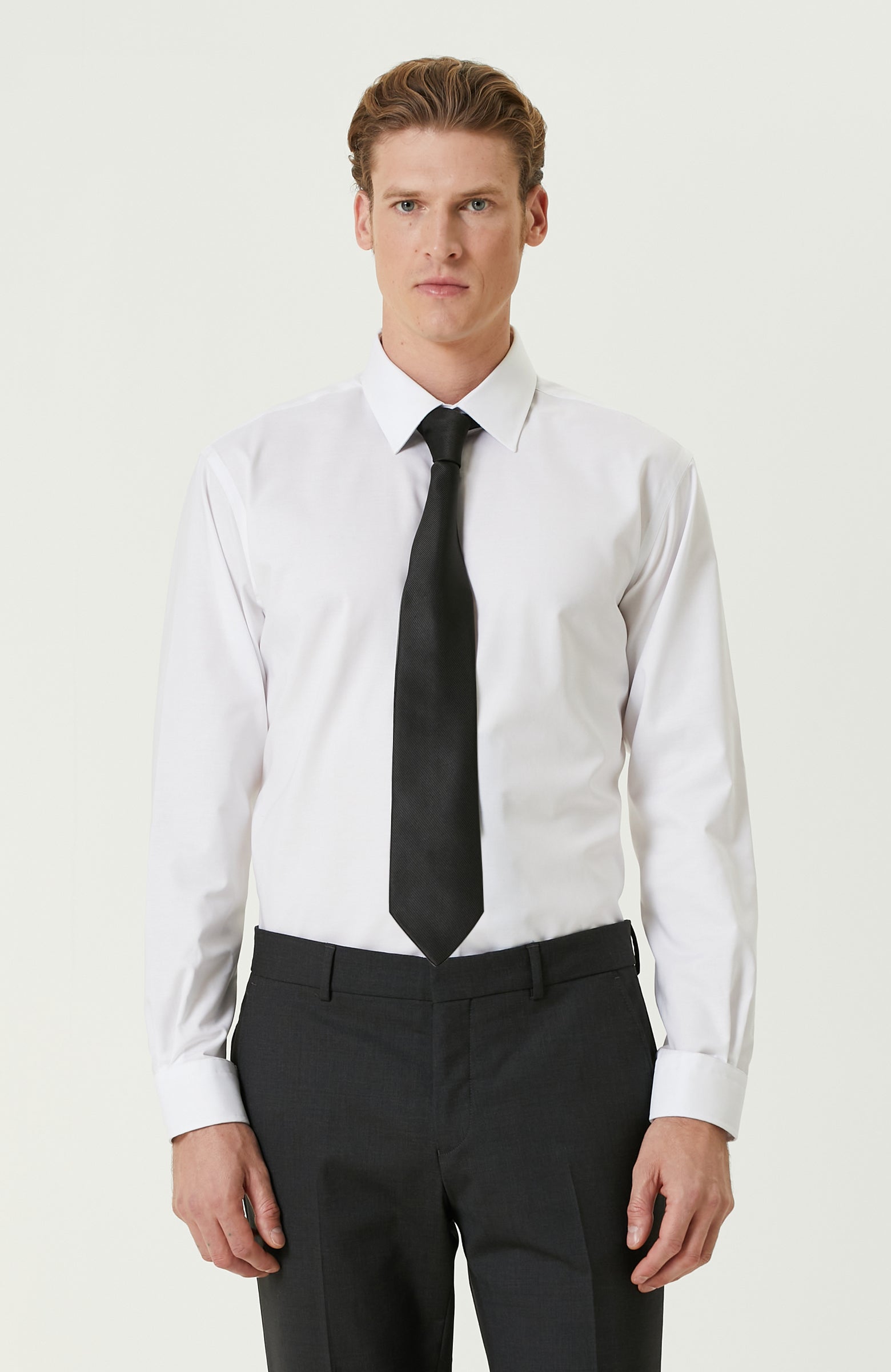 MEN'S Non-Iron White Oxford Shirt
