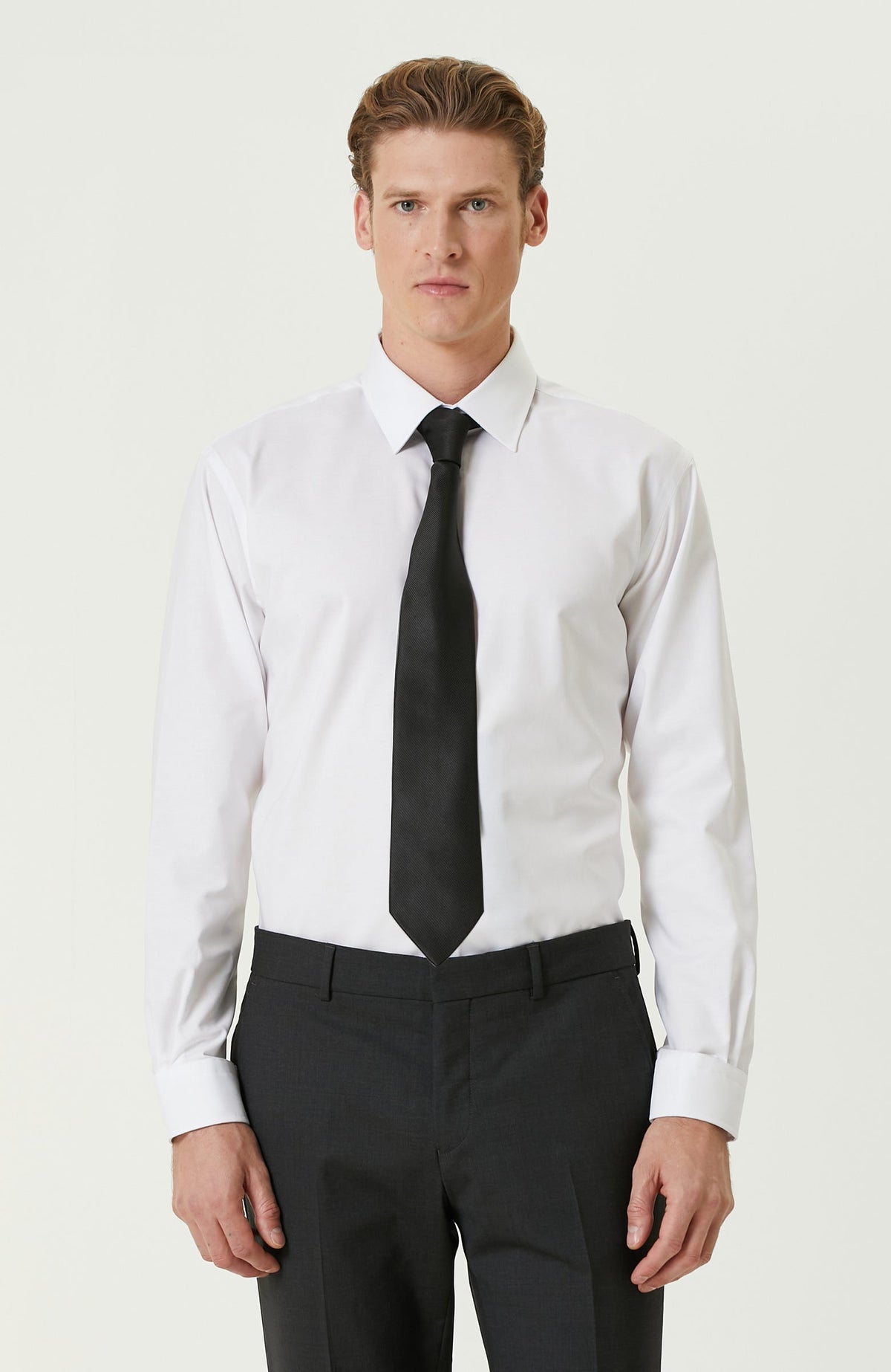 MEN'S Non-Iron White Oxford Shirt