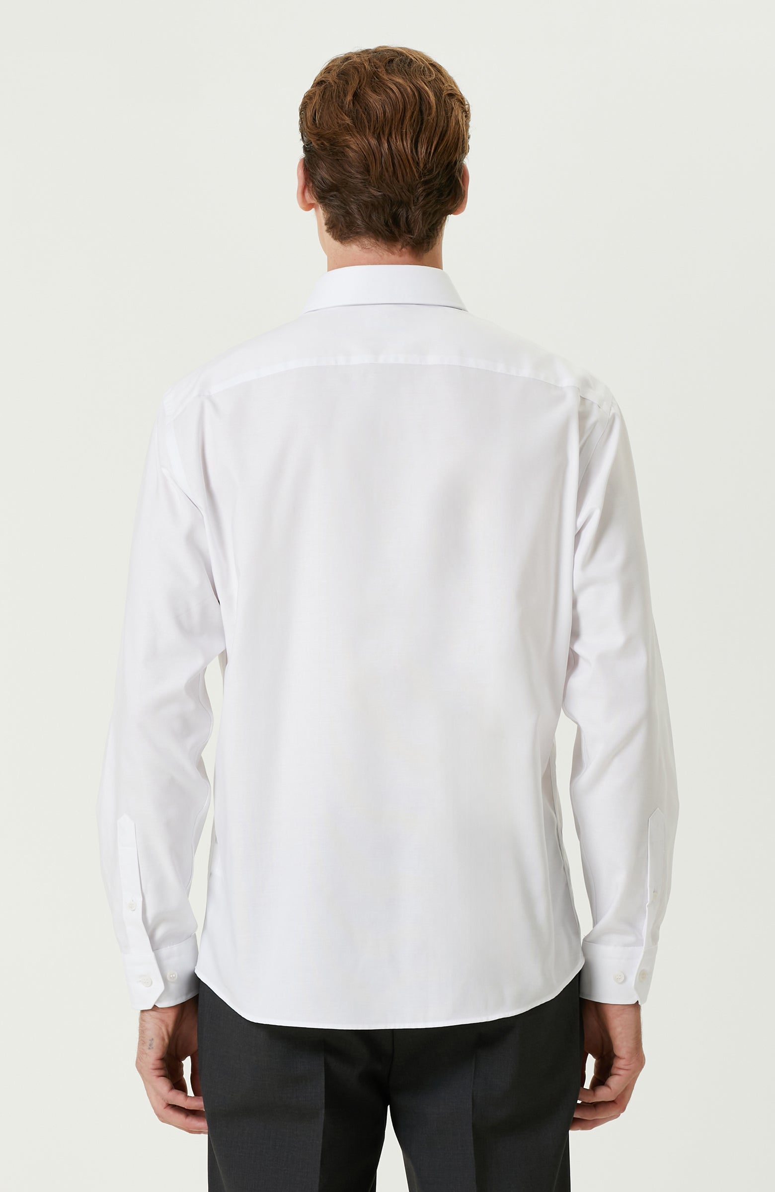 MEN'S Non-Iron White Oxford Shirt