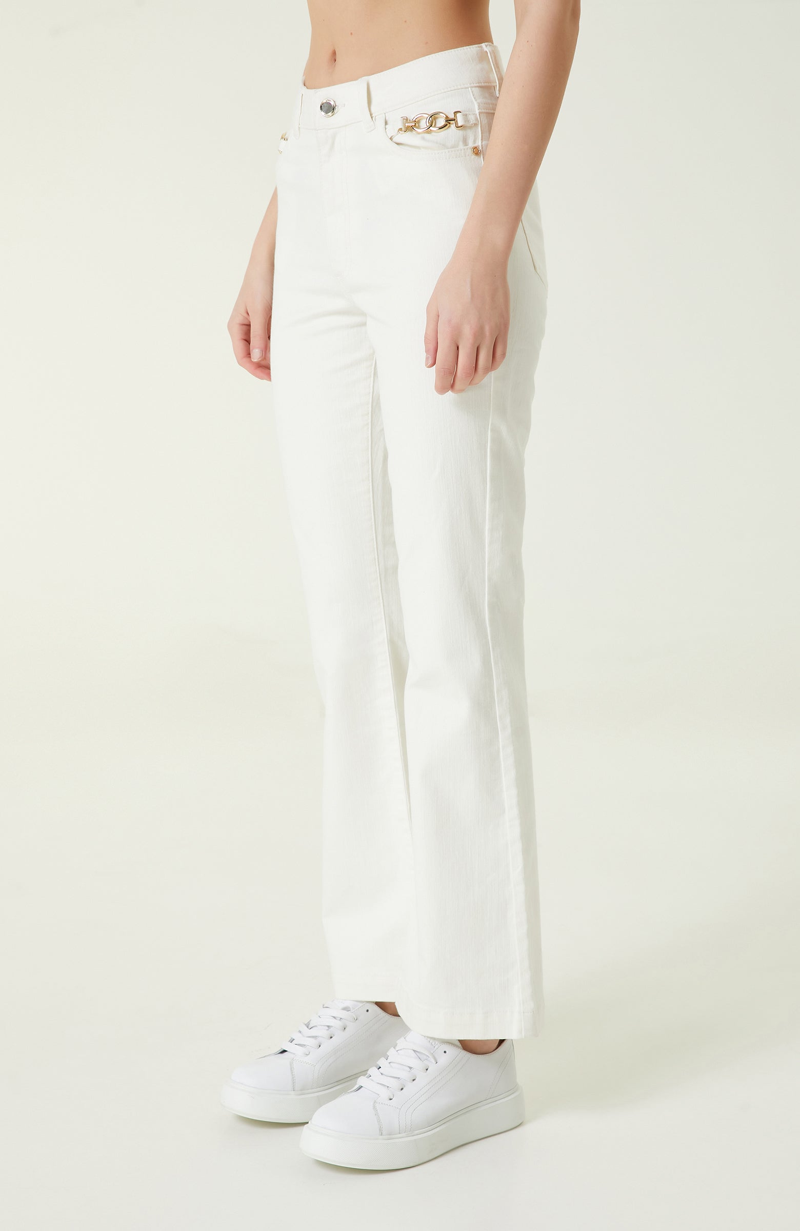 WOMEN'S DENIM TROUSERS