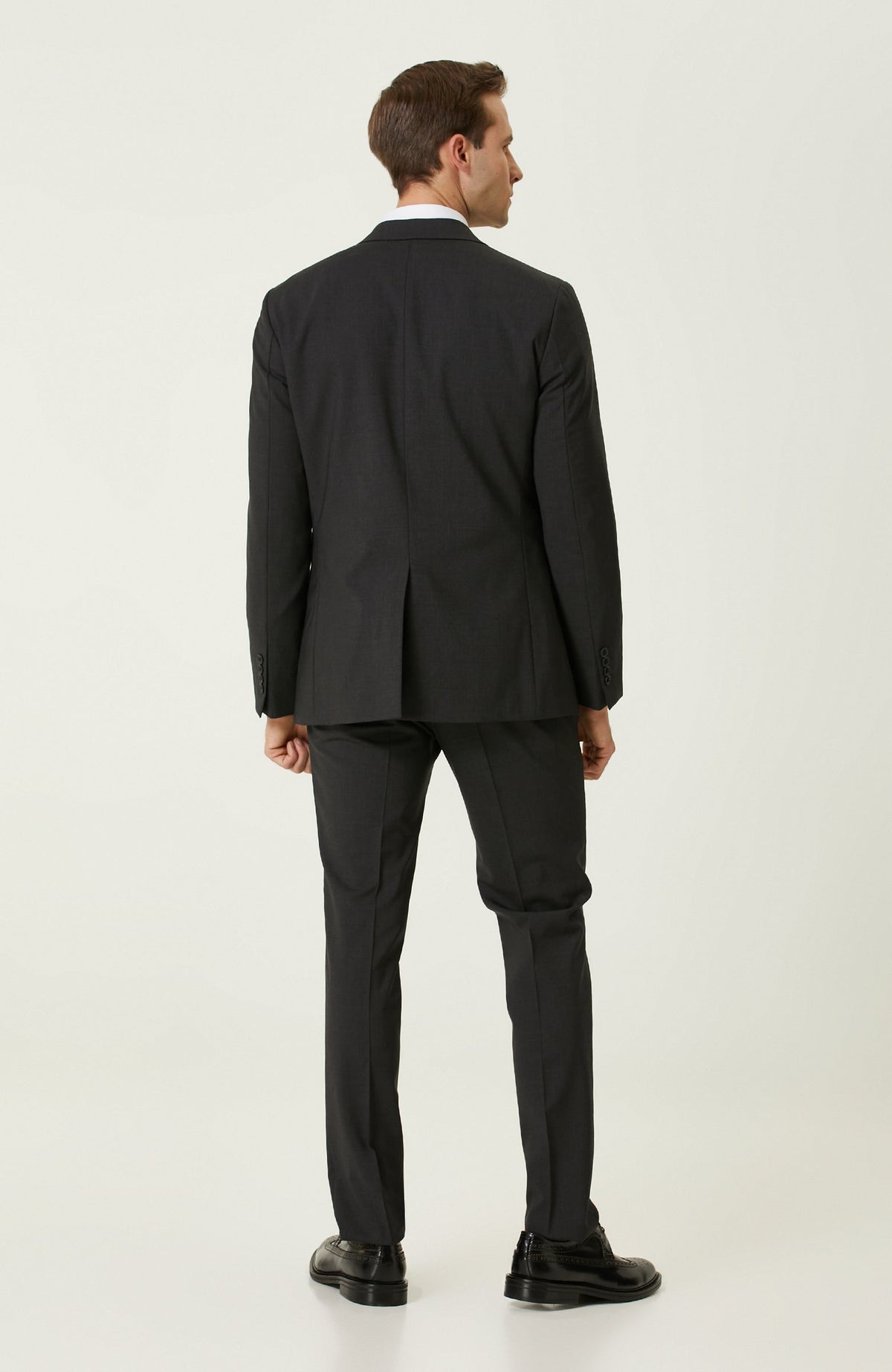 MEN'S Anthracite Wool Suit