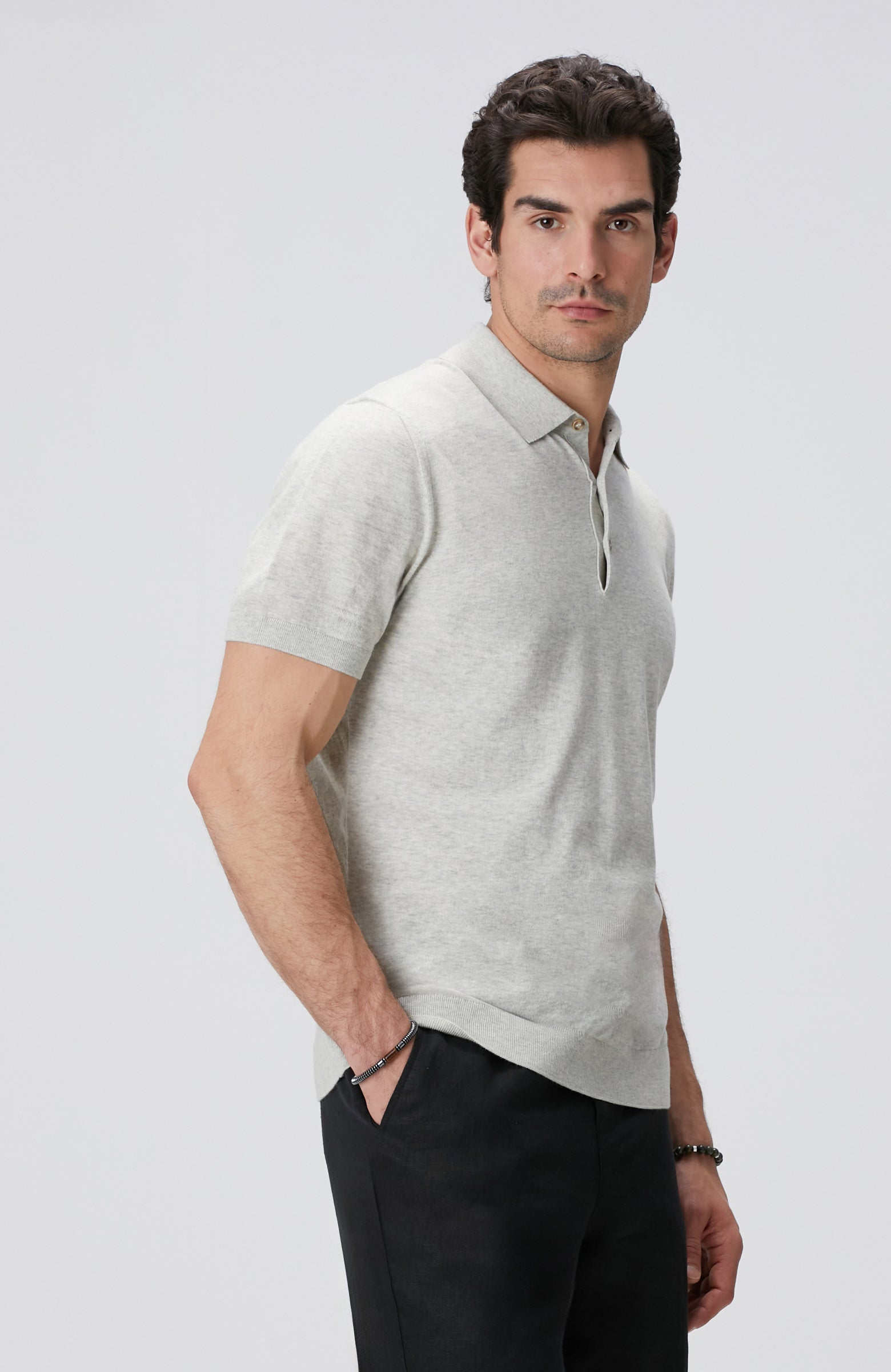 MEN'S Grey Melange Sweater