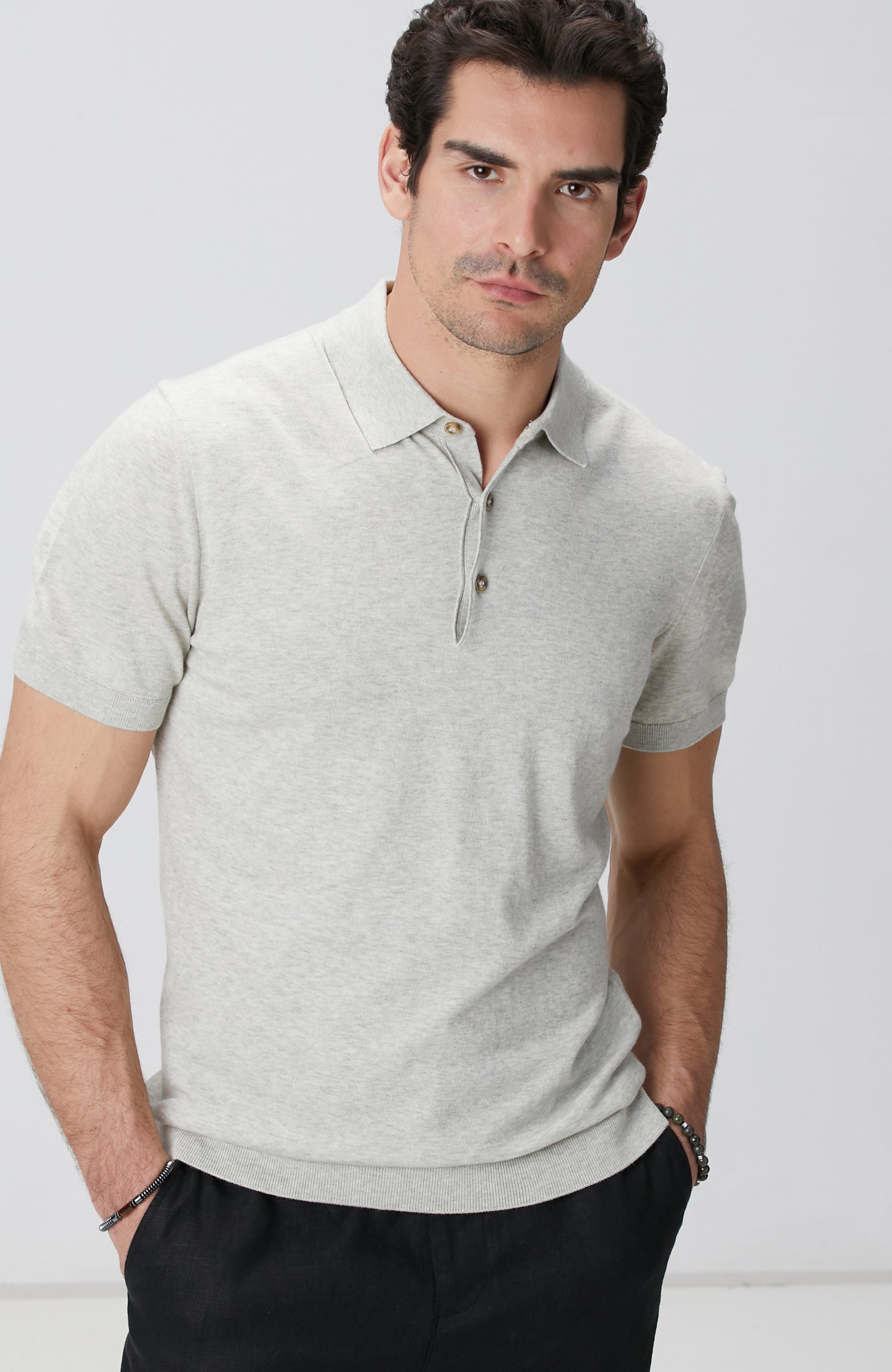 MEN'S Grey Melange Sweater