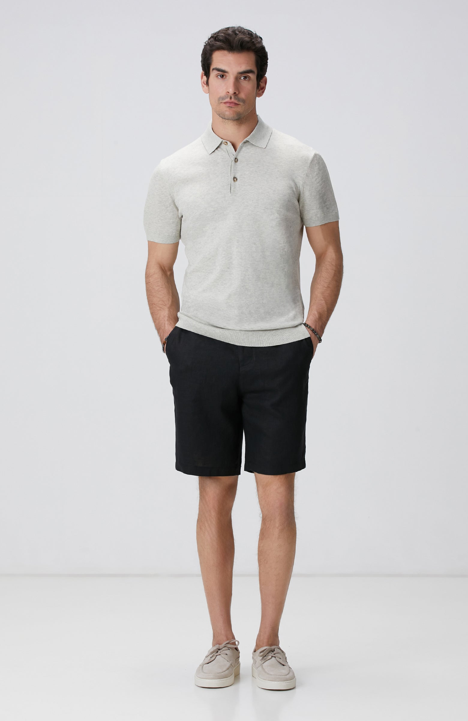 MEN'S Grey Melange Sweater