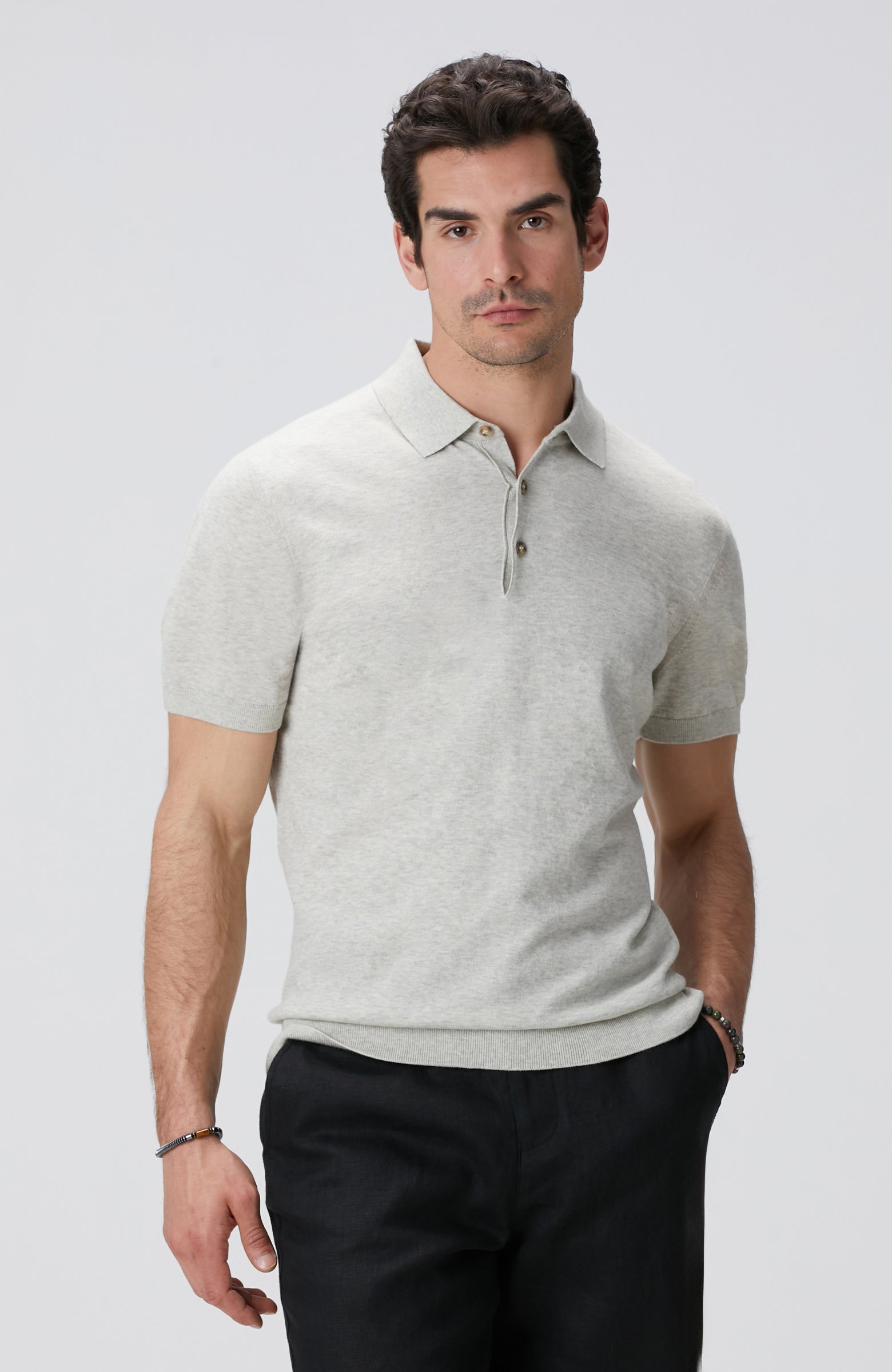 MEN'S Grey Melange Sweater