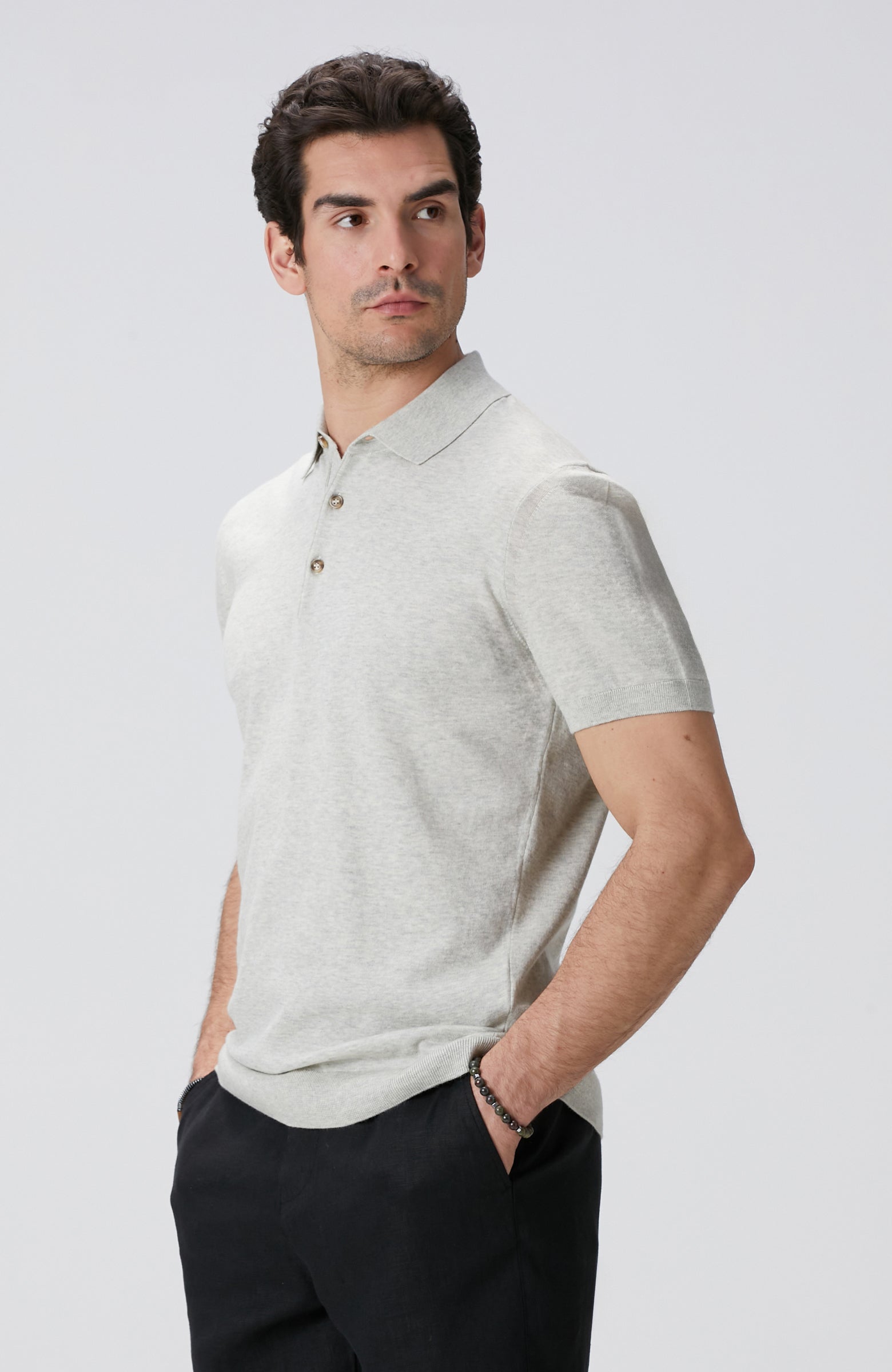 MEN'S Grey Melange Sweater